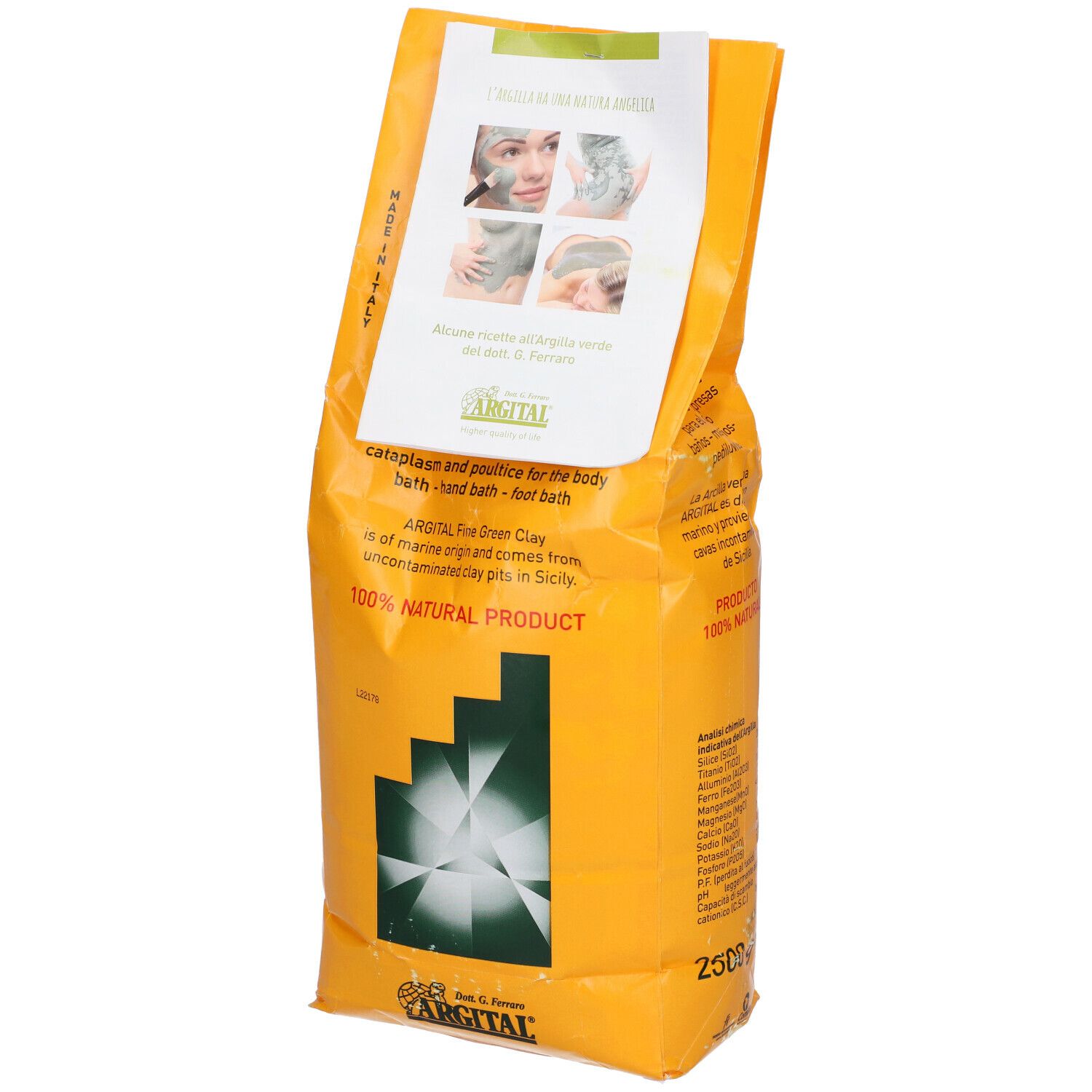 Argilla Verde Fine 2500 G