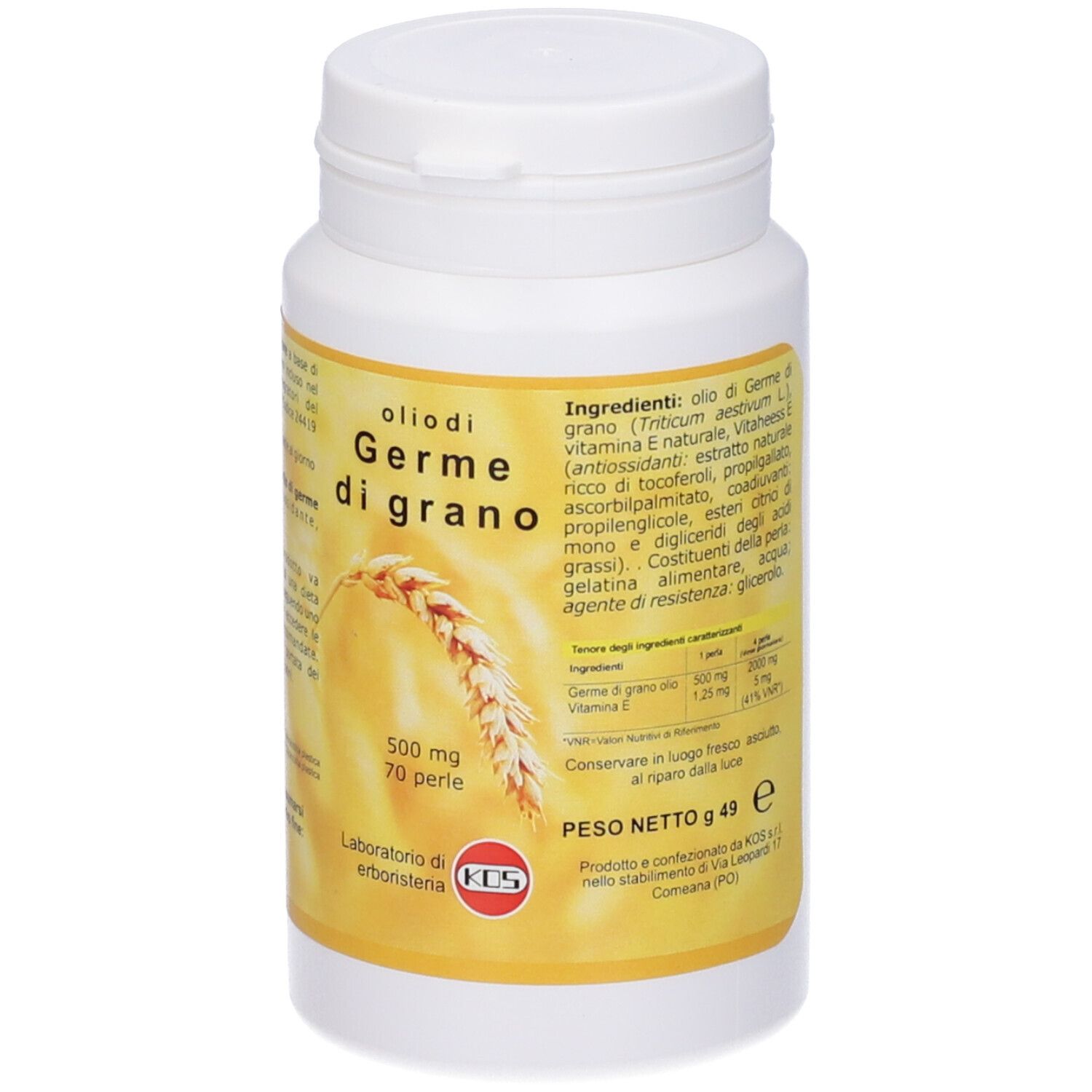 KOS Olio di Germe Grano Perle