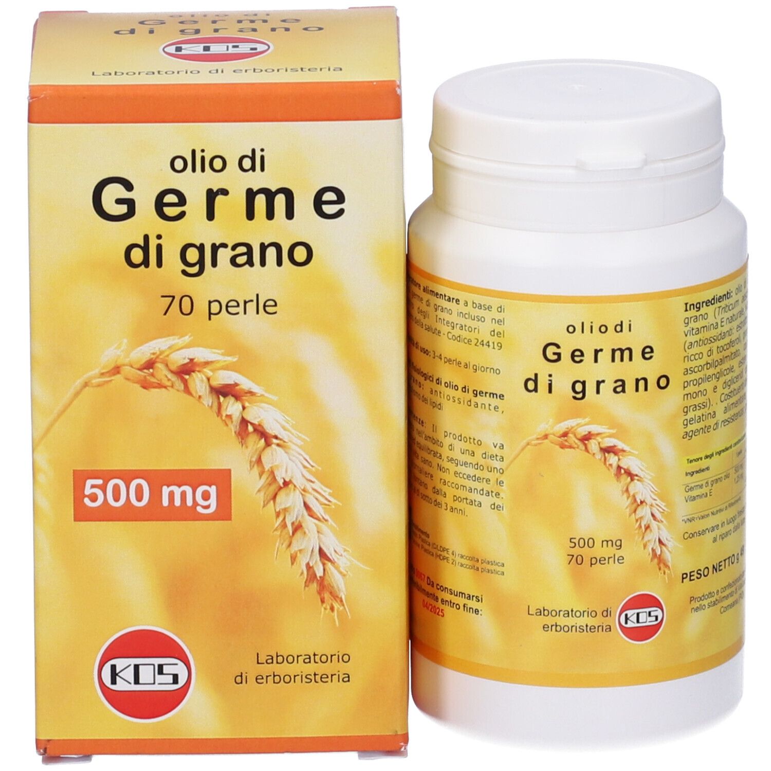 KOS Olio di Germe Grano Perle