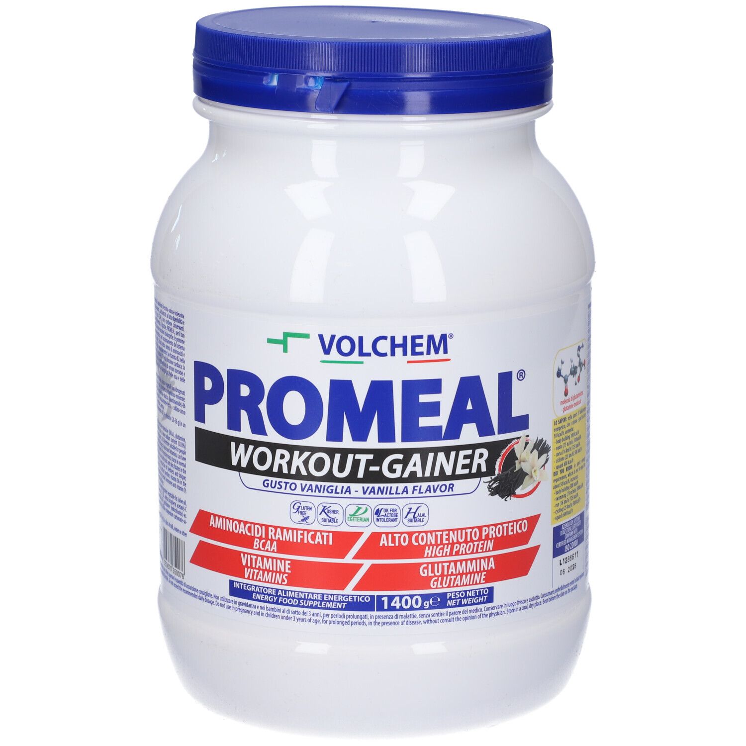VOLCHEM Promeal Polvere Solubile - Gusto Vaniglia