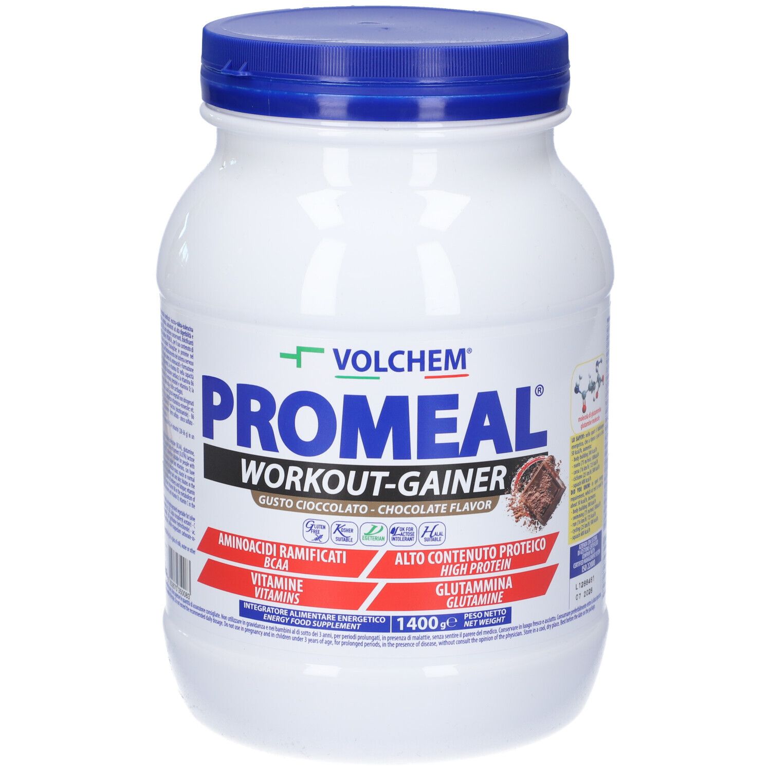 VOLCHEM Promeal Polvere Solubile - Gusto Cioccolato