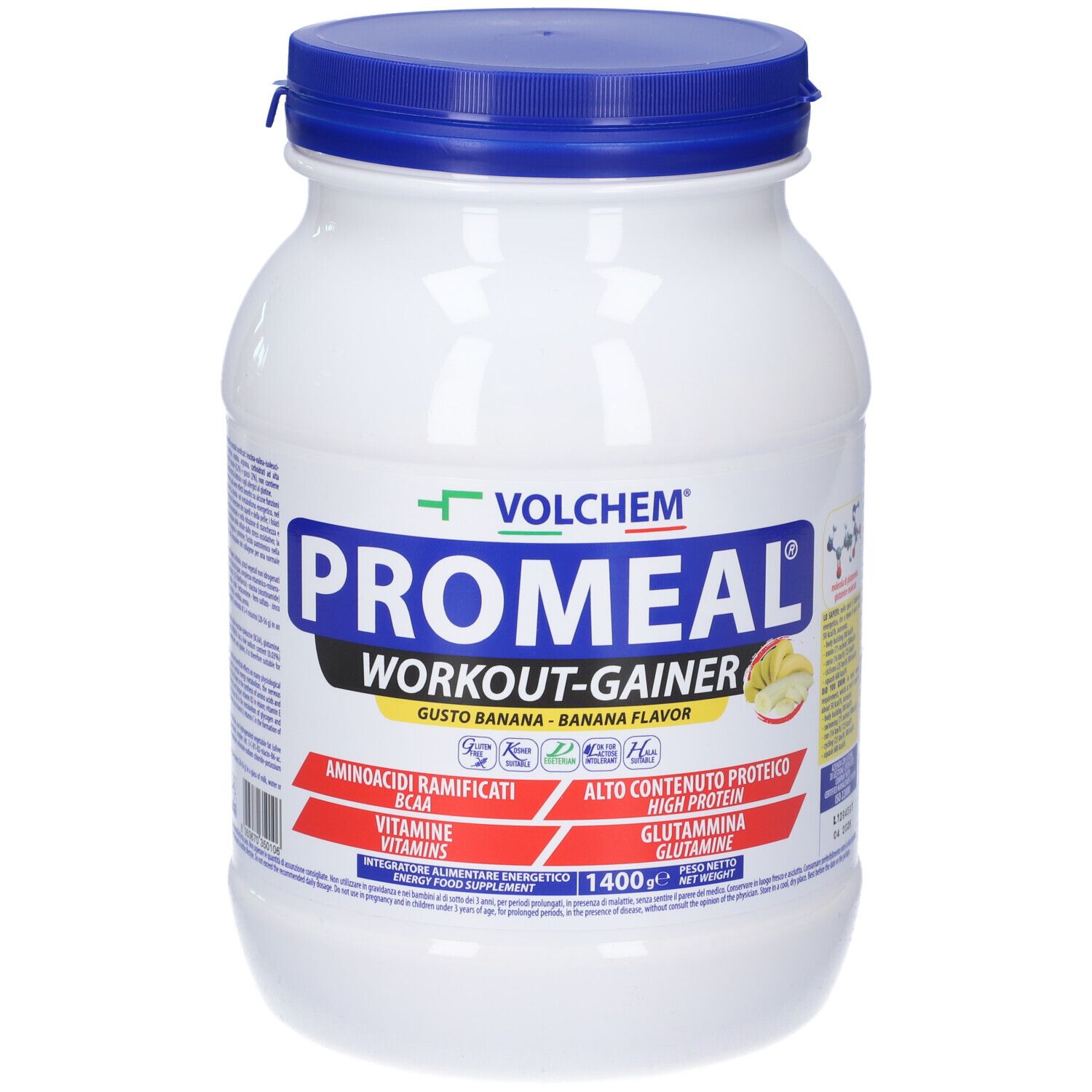 VOLCHEM Promeal Polvere Solubile - Gusto Banana