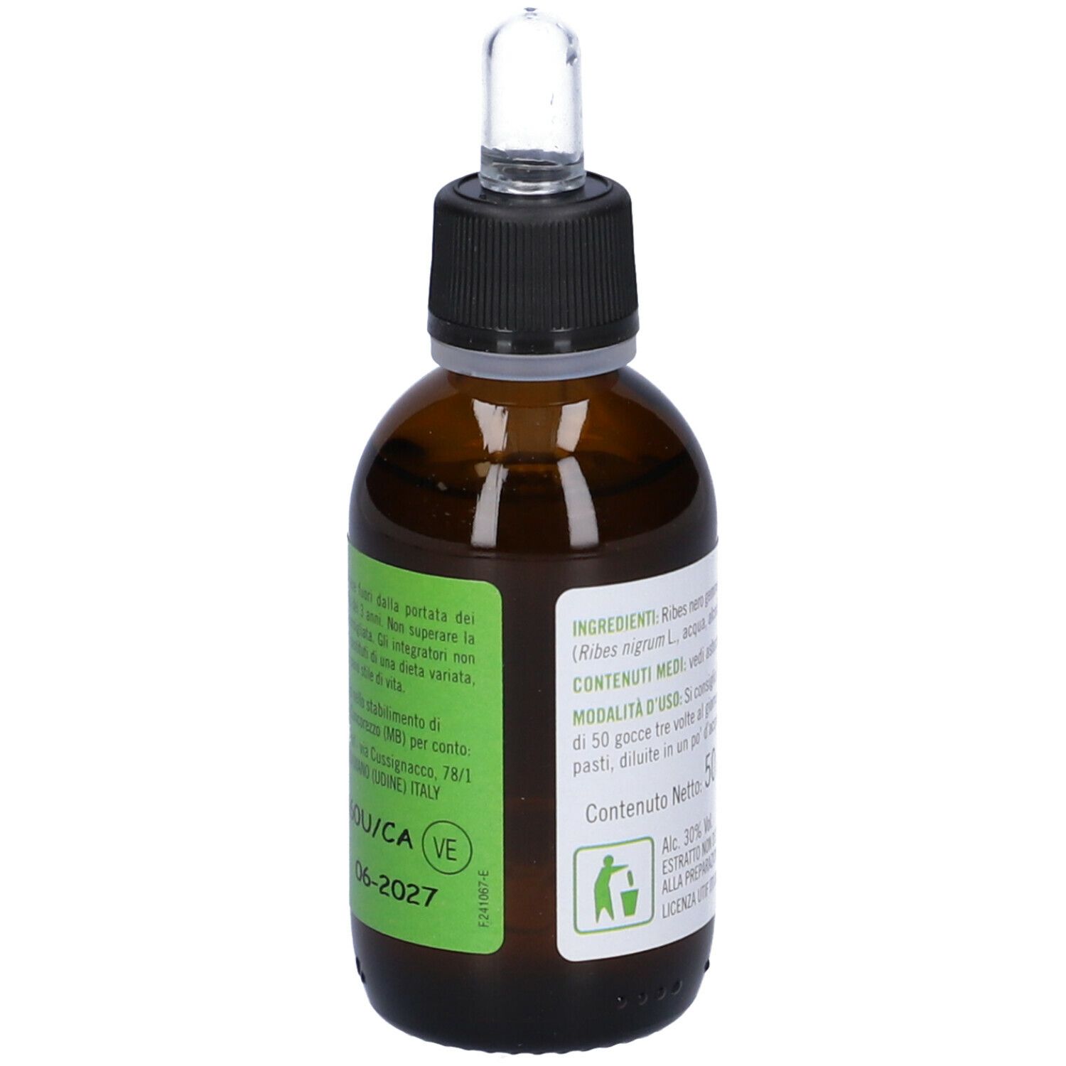 Ribes Nero Gemme Macerato Glicerinato 50 Ml