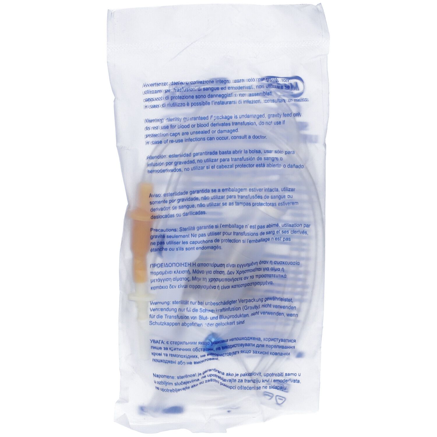 Med+s® Set per infusione con roller senza ago