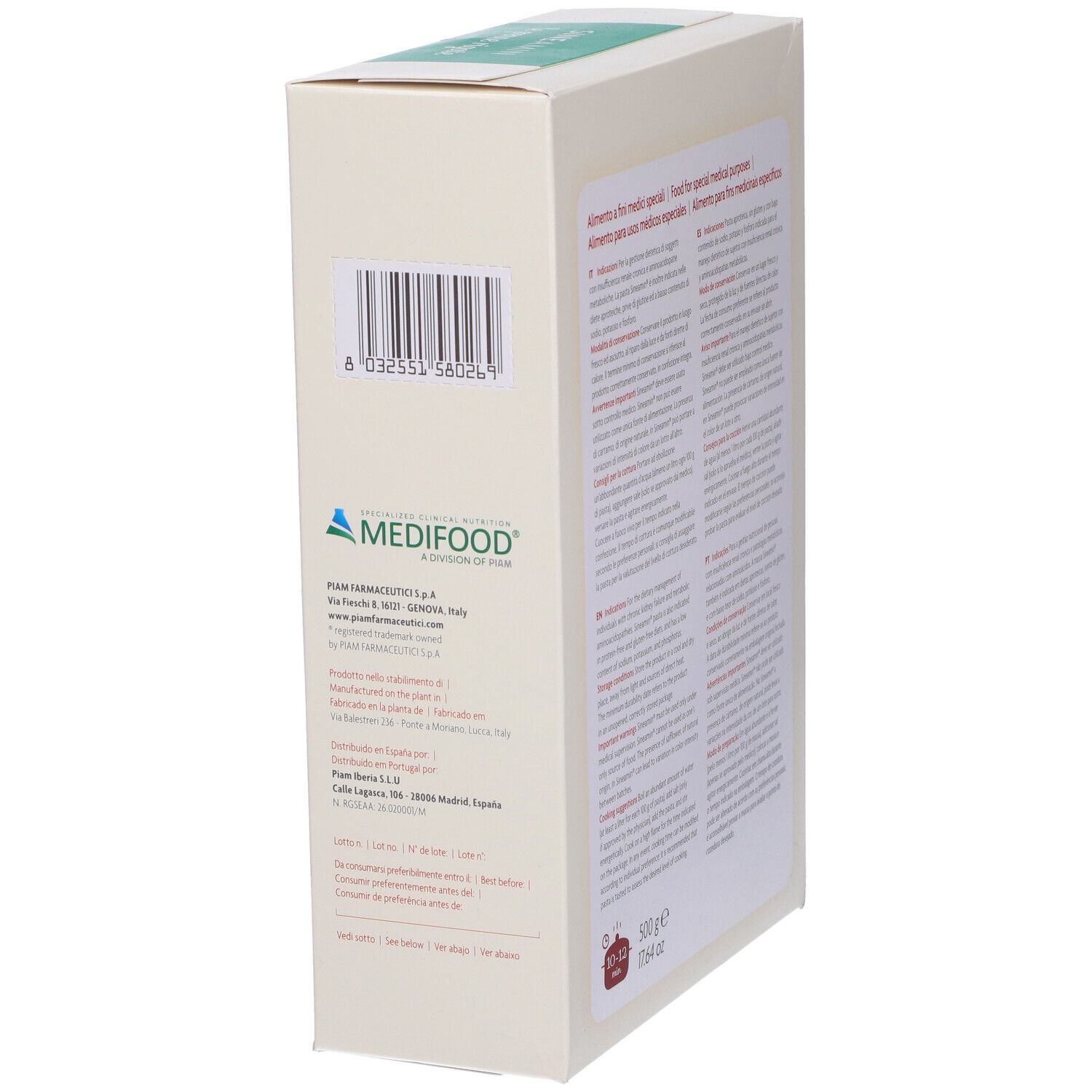 Sineamin Penne Rigate 500 G
