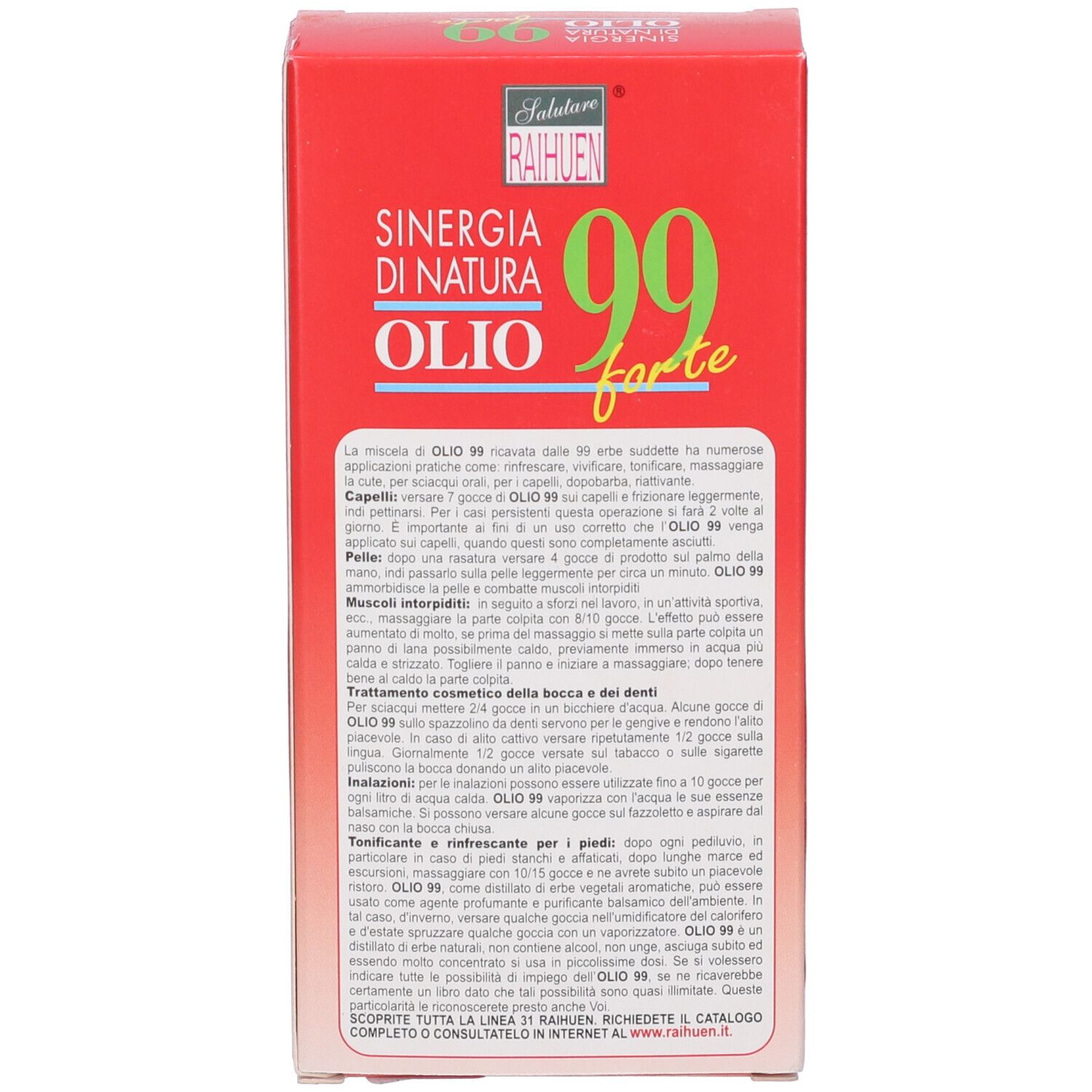 Raiguen Sinergia di Natura 99 Forte Olio