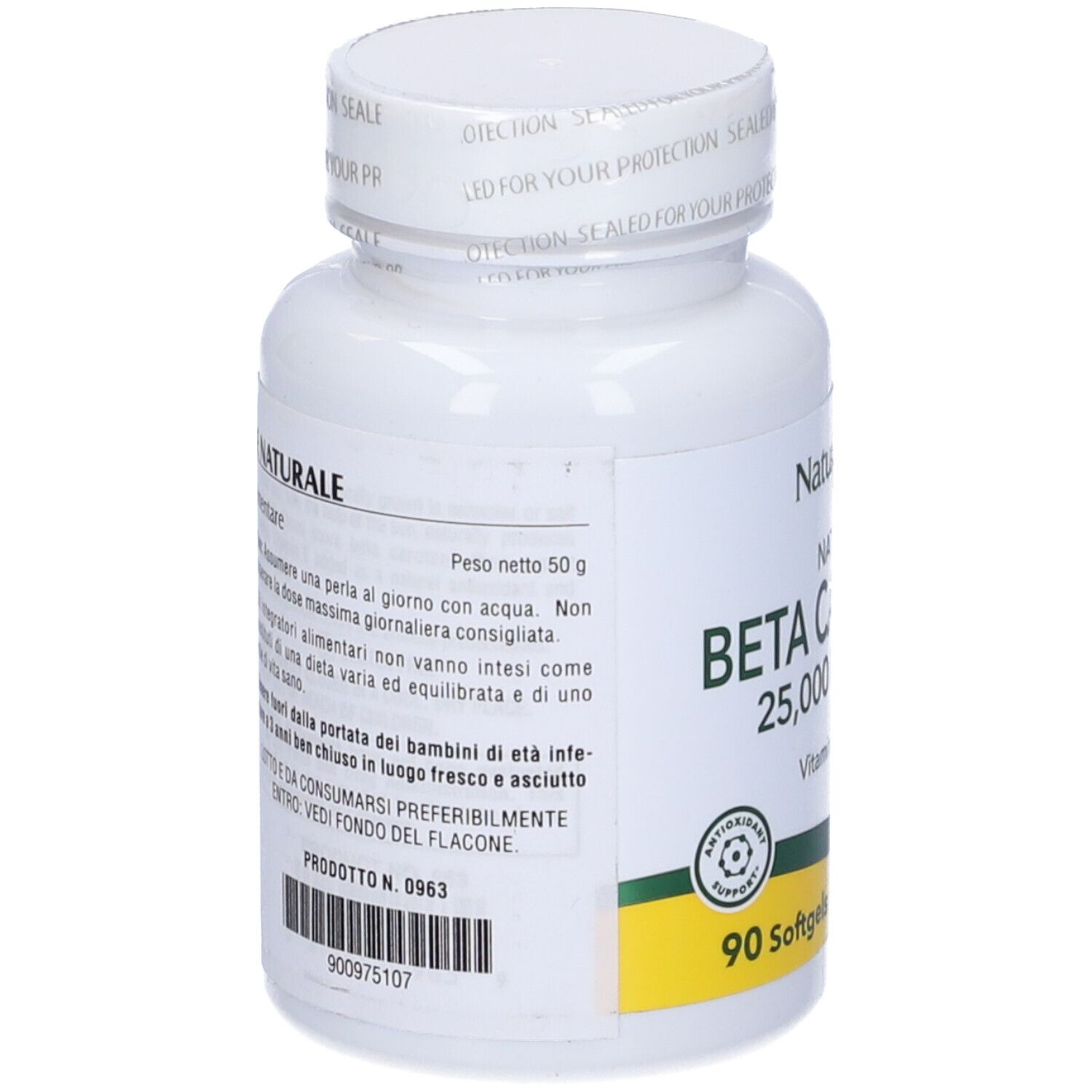 Betacarotene 25000Ui 90 Capsule