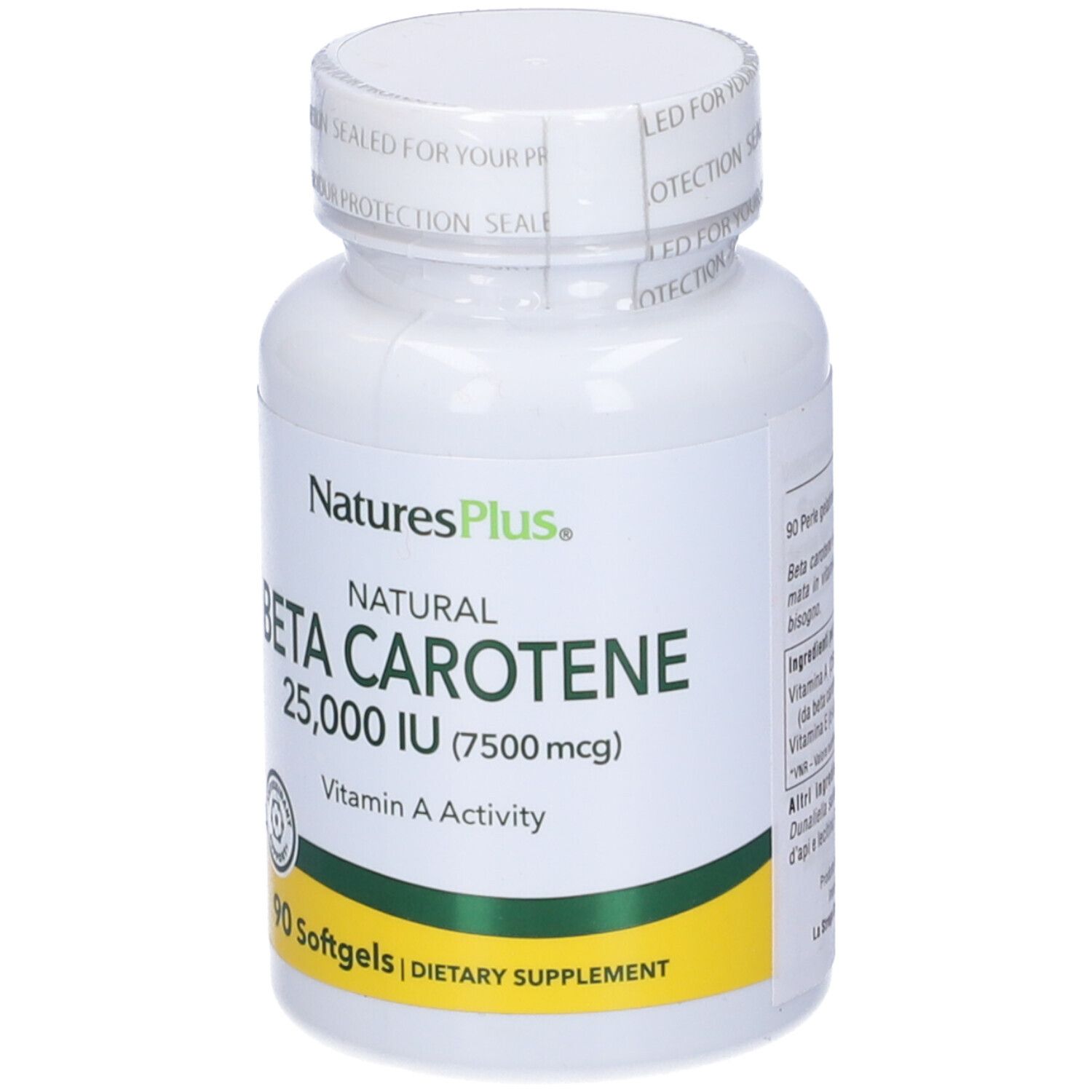 Betacarotene 25000Ui 90 Capsule