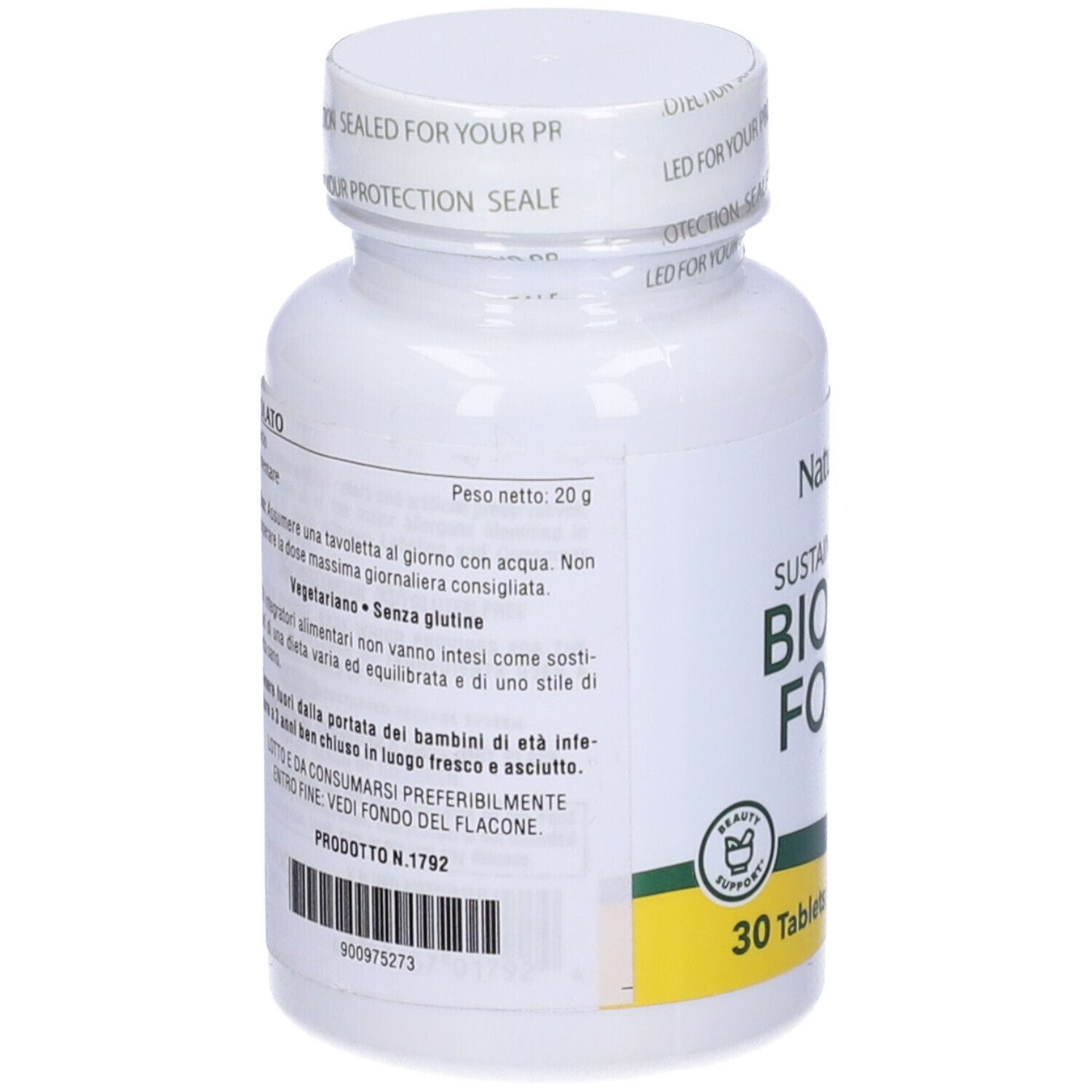Biotina Con Acido Folico 30 Tavolette