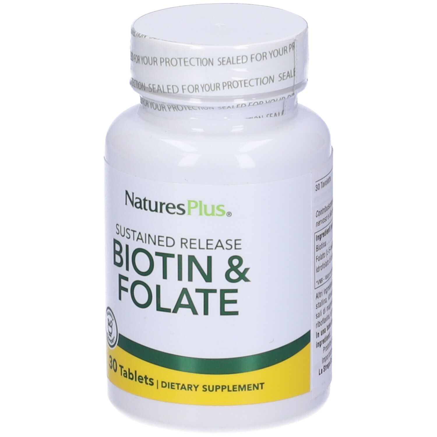 Biotina Con Acido Folico 30 Tavolette