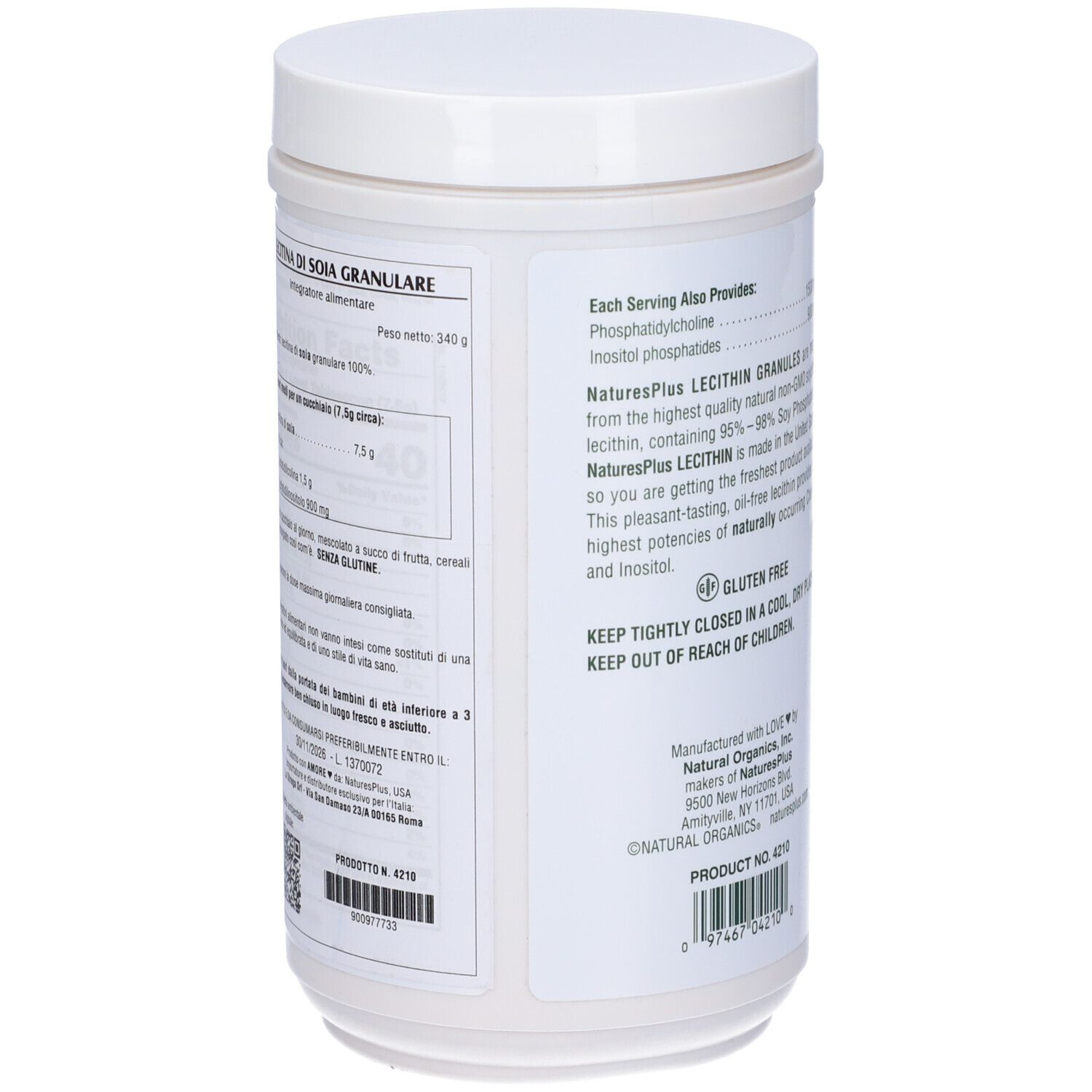 Lecitina Granulato 340 G