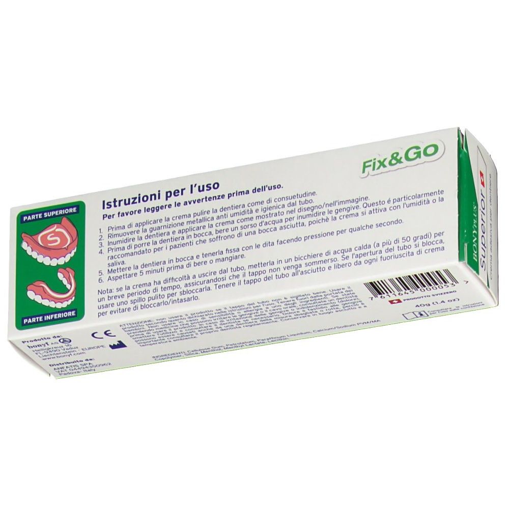 Bonyplus® Superior Crema Adesiva Fix & Go