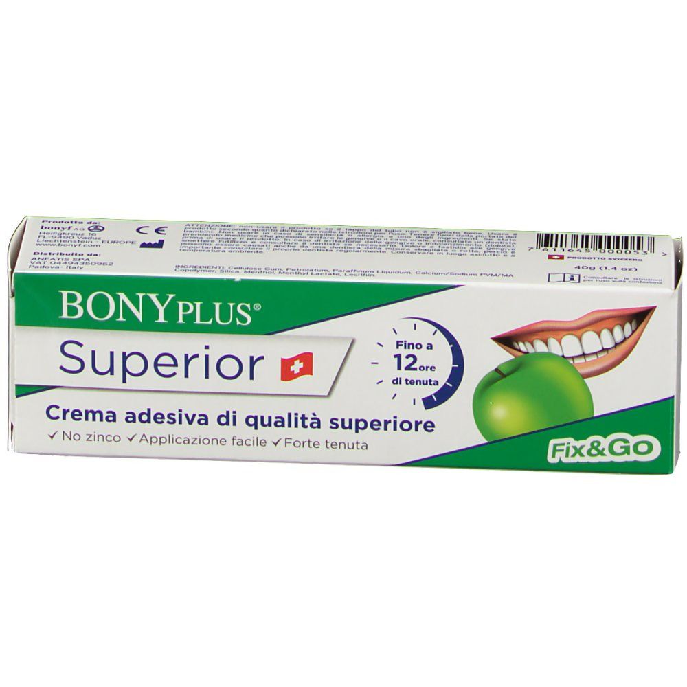 Bonyplus® Superior Crema Adesiva Fix & Go