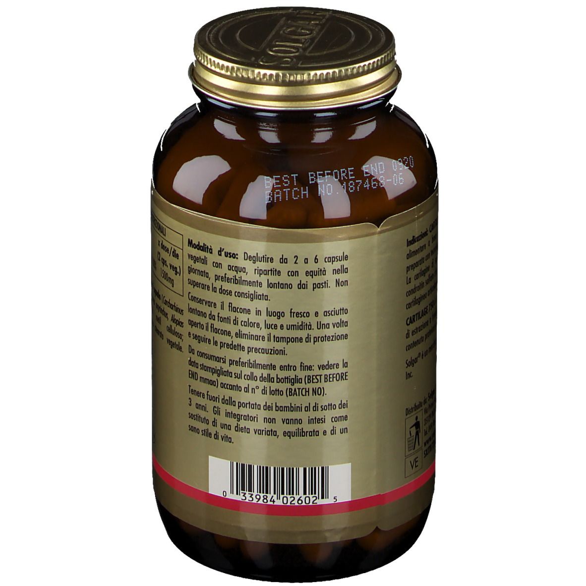 SOLGAR® Cartilage 750