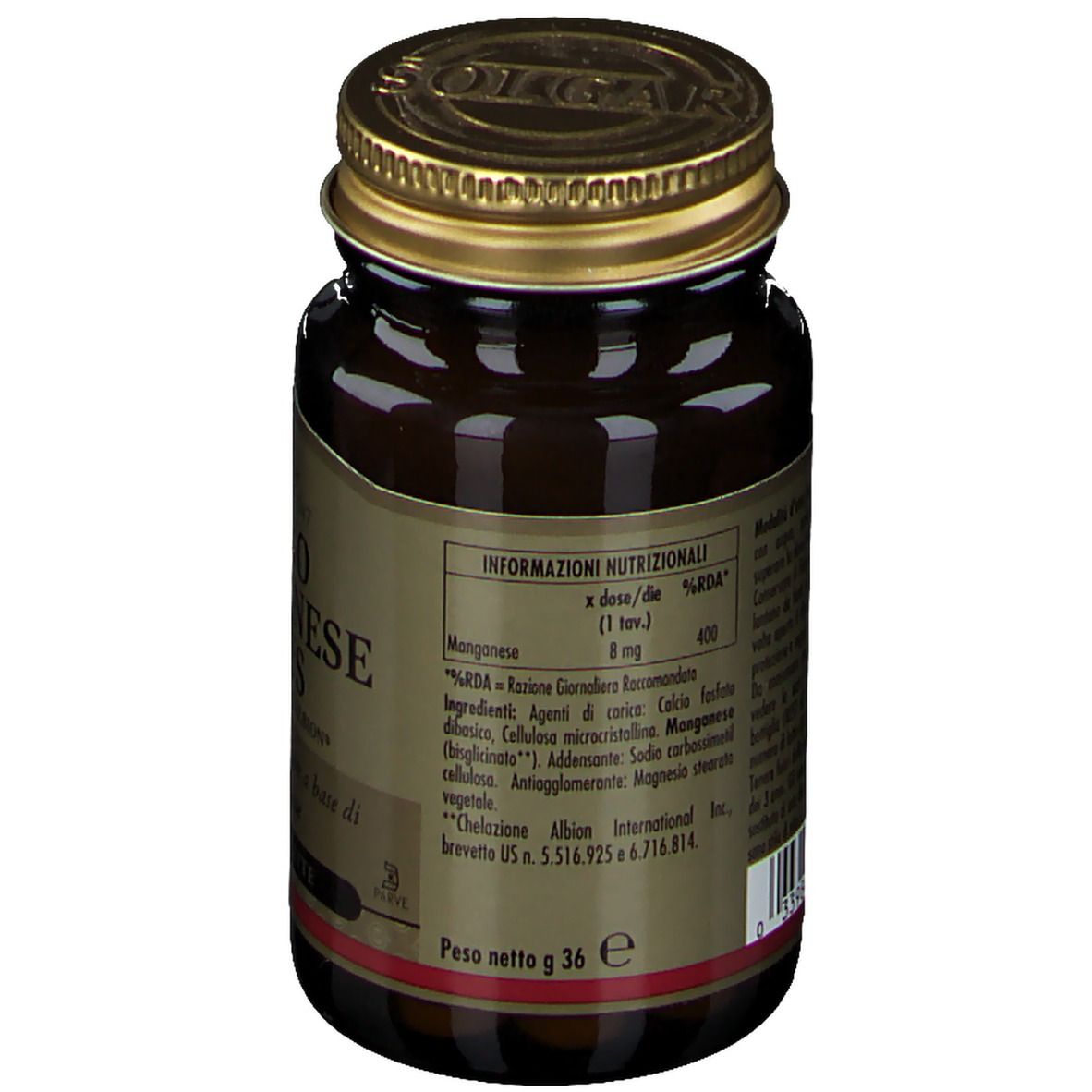 SOLGAR® Oligo Manganese Plus