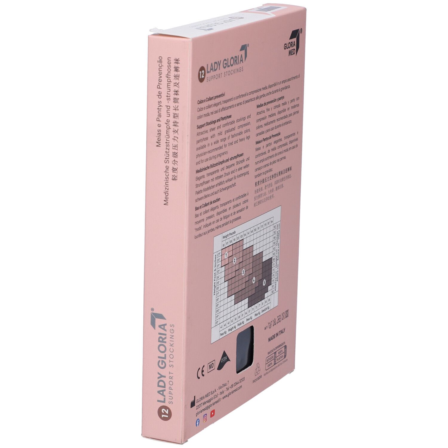 Ladygloria 12 Autoreggente 70 Nero 4