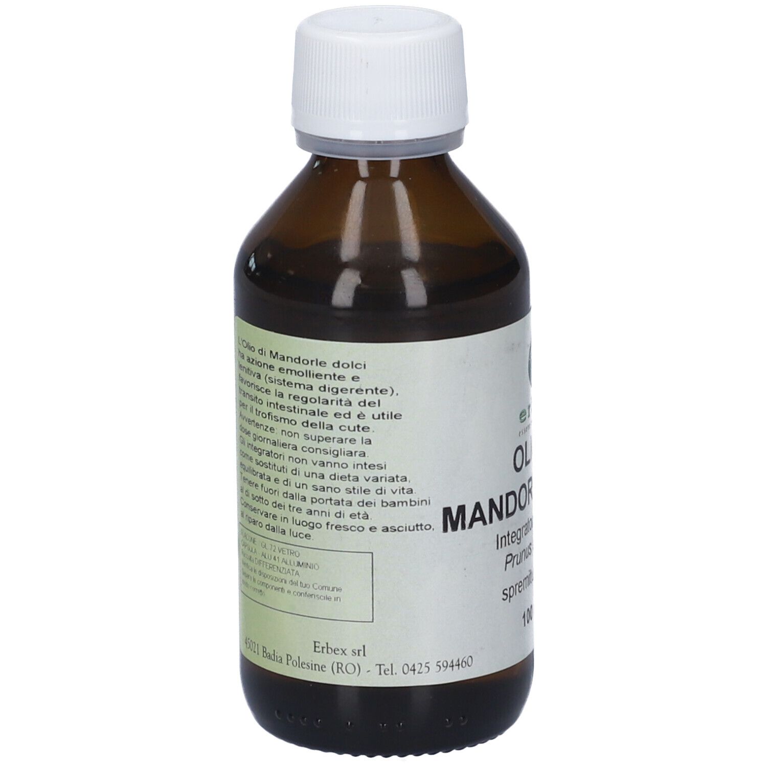 Erbex Olio di Mandorle Dolci