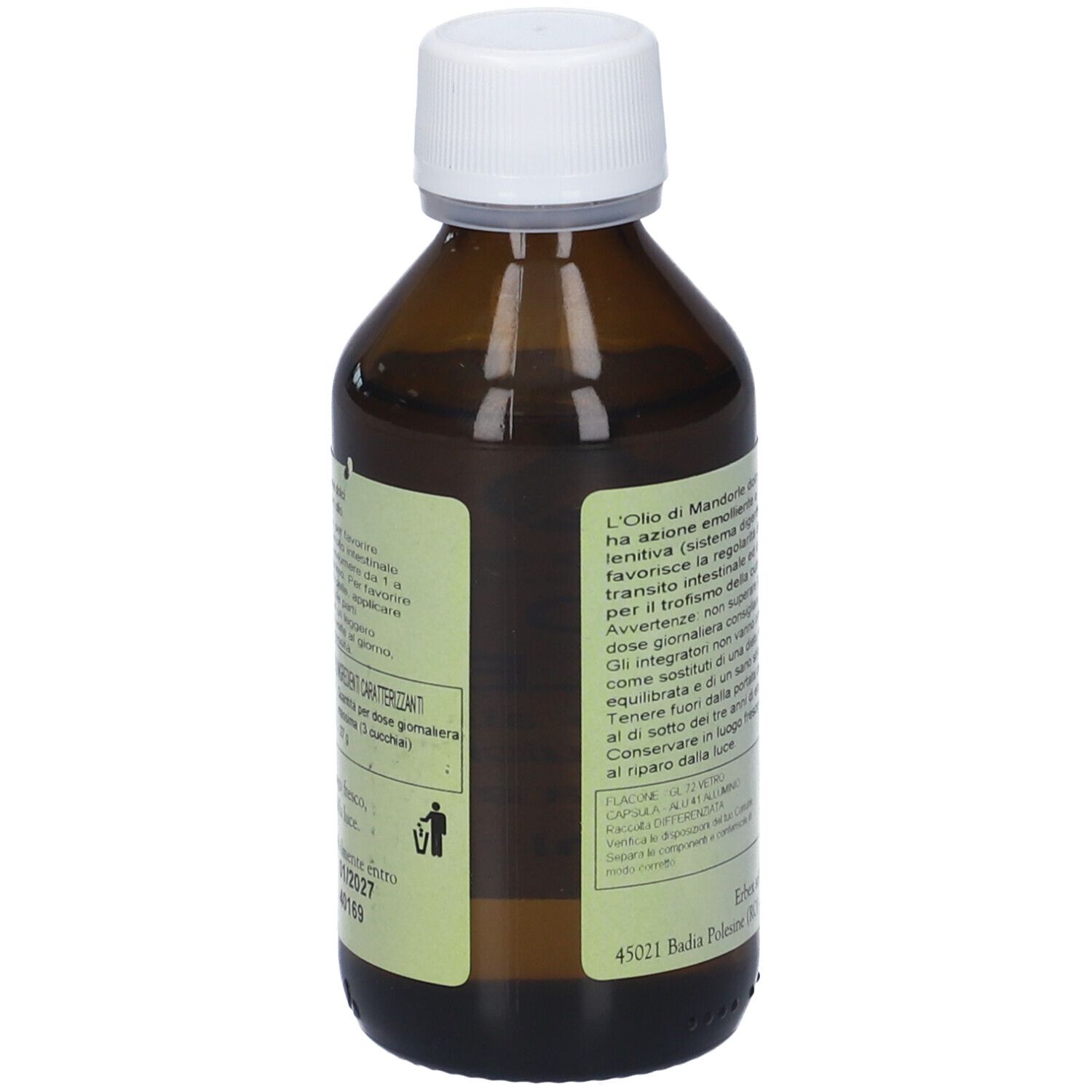 Erbex Olio di Mandorle Dolci