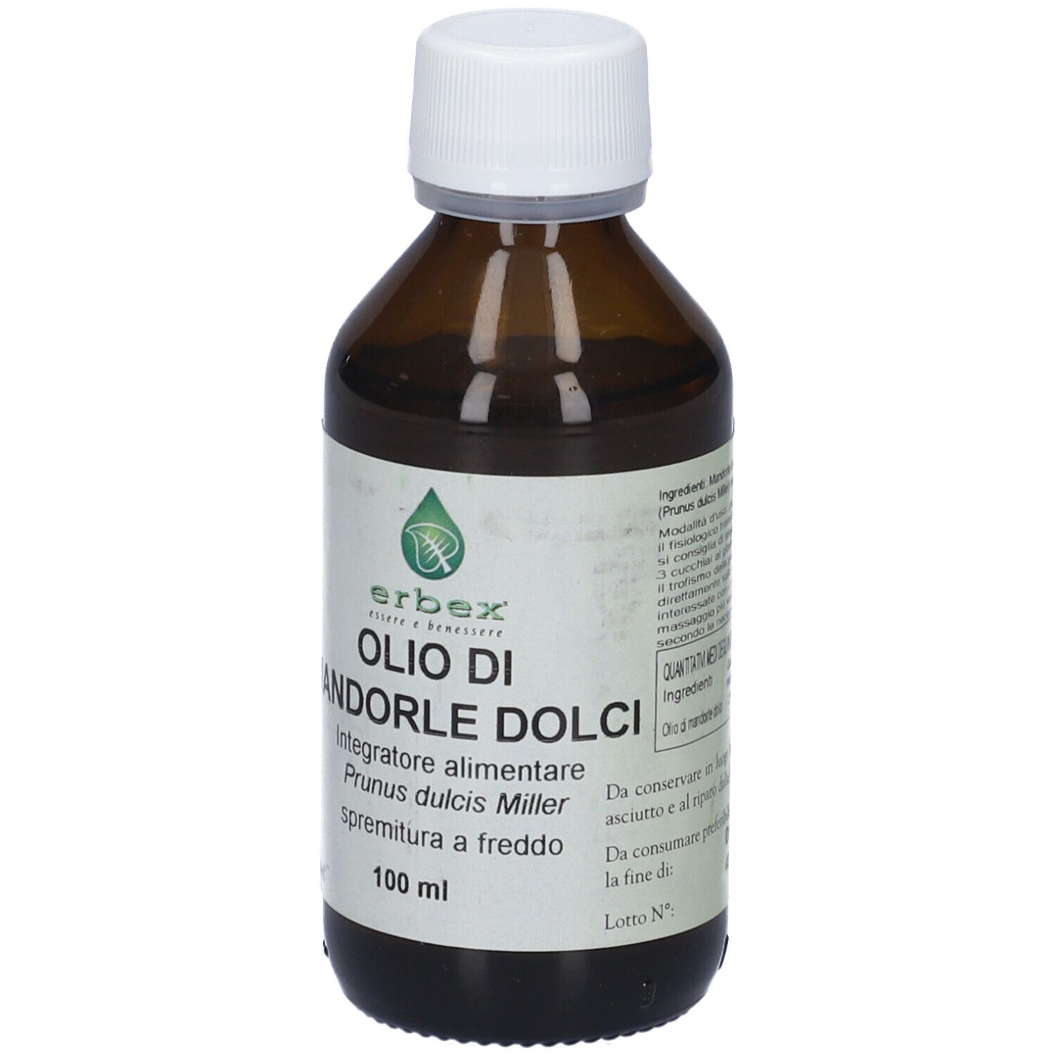 Erbex Olio di Mandorle Dolci