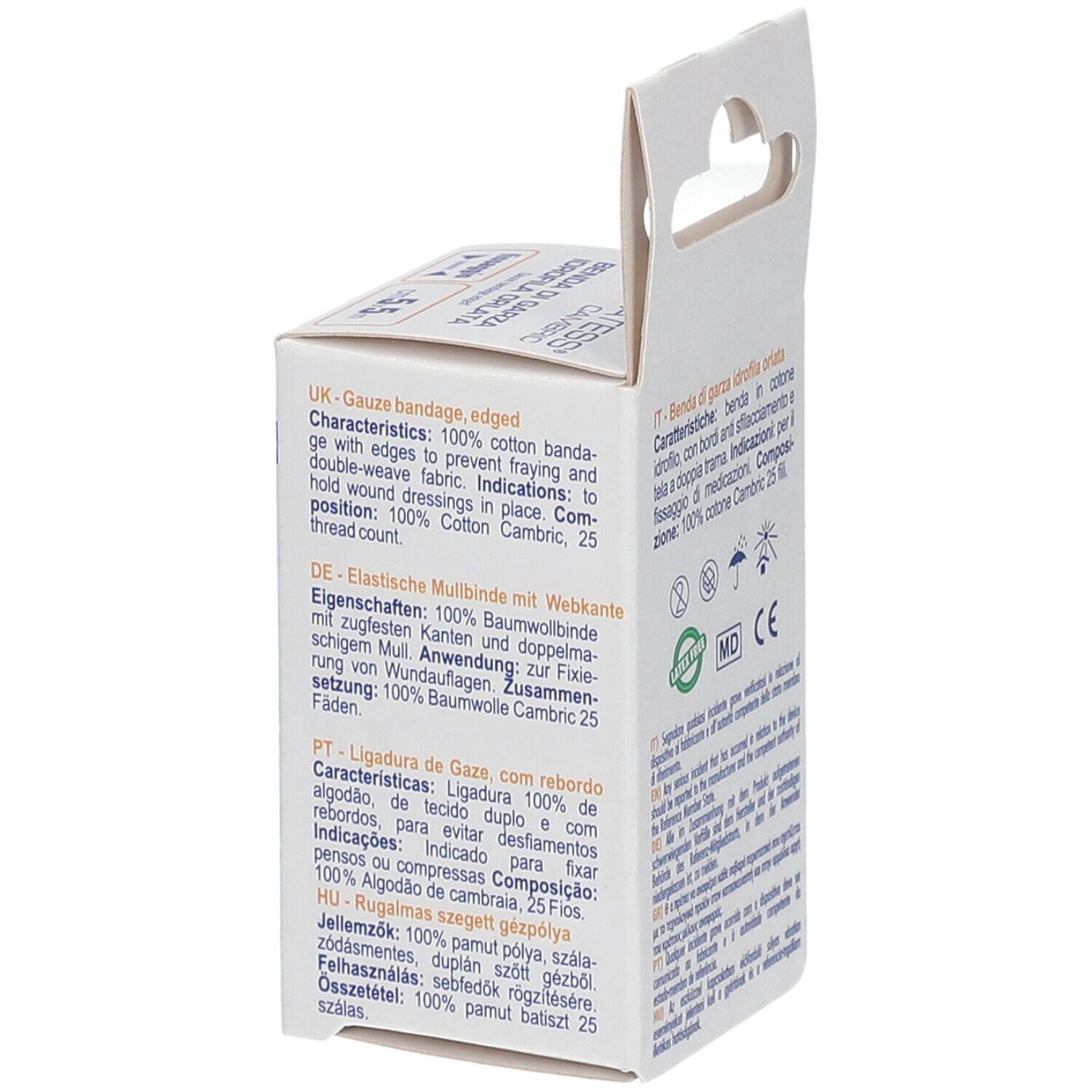 Master-Aid® Dermatess® Cambric 5 cm x 5 m Benda di garza