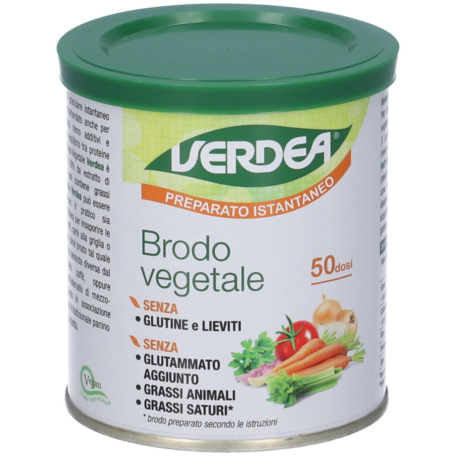 Verdea Brodo Vegetale Granulare Istantaneo