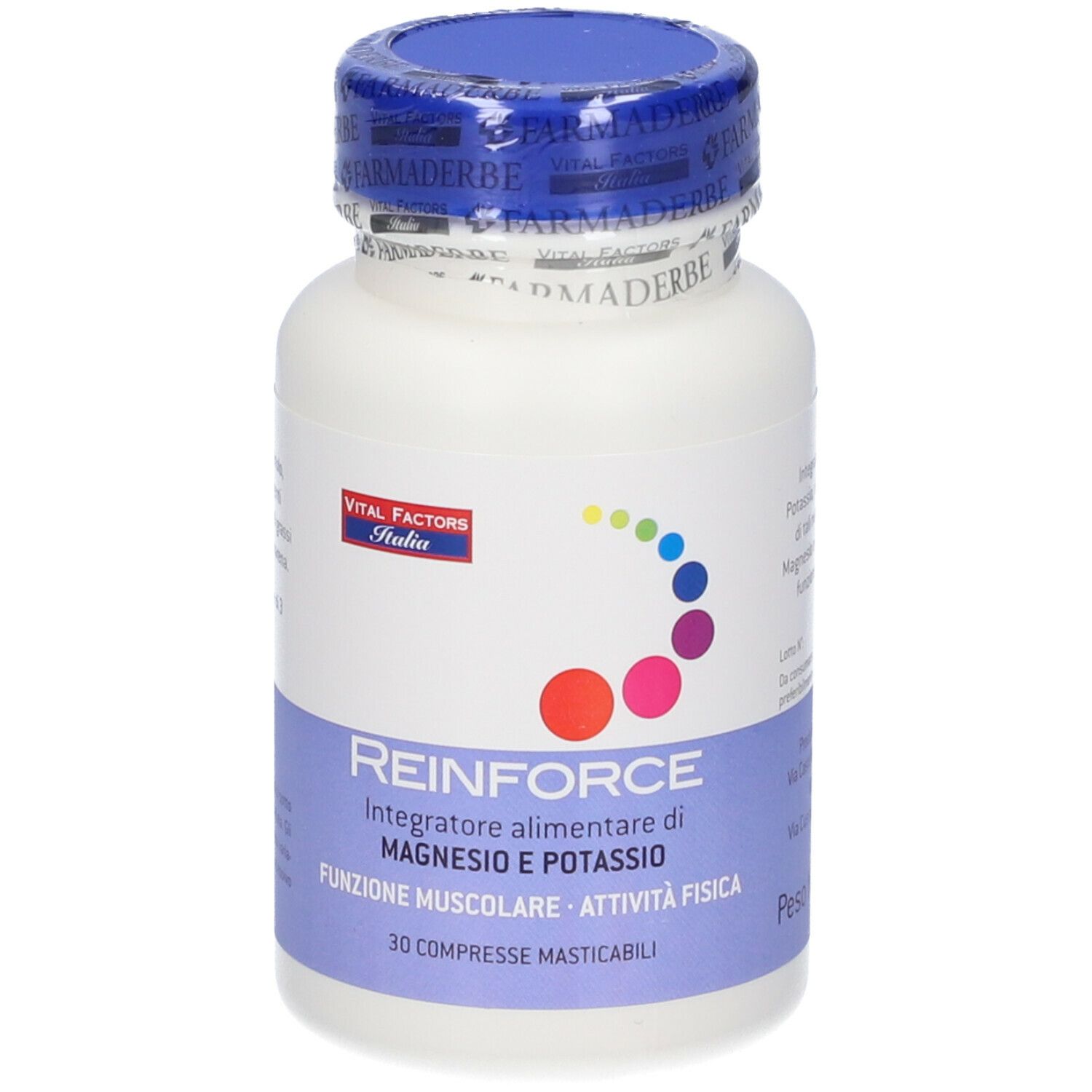 Reinforce Magnesio + Potassio 30 Compresse Masticabili