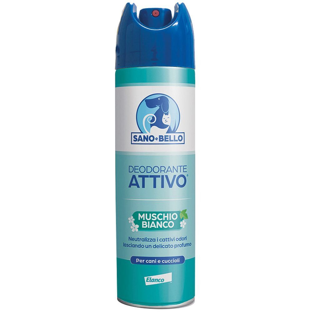 Sano E Bello Deodorante Attivo Al Muschio Bianco 250 Ml