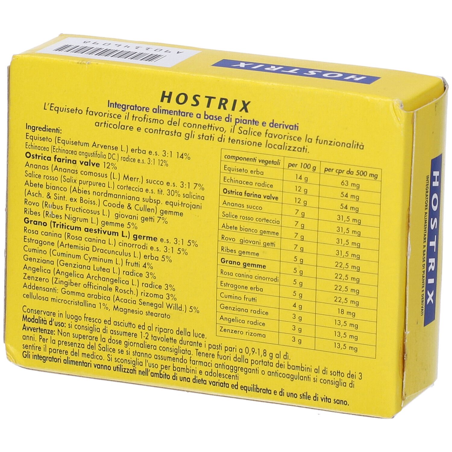 Hostrix 100 Tavolette 0,44G 776