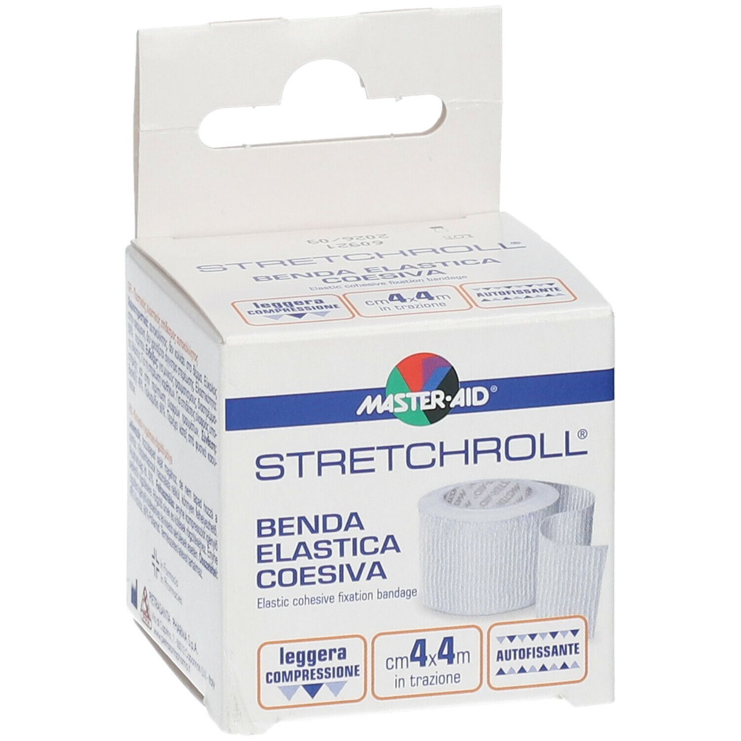 Master-Aid® StretchRoll® 4 cm x 4 m Benda elastica coesiva