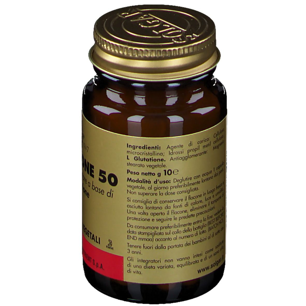 SOLGAR® Glutatione 50