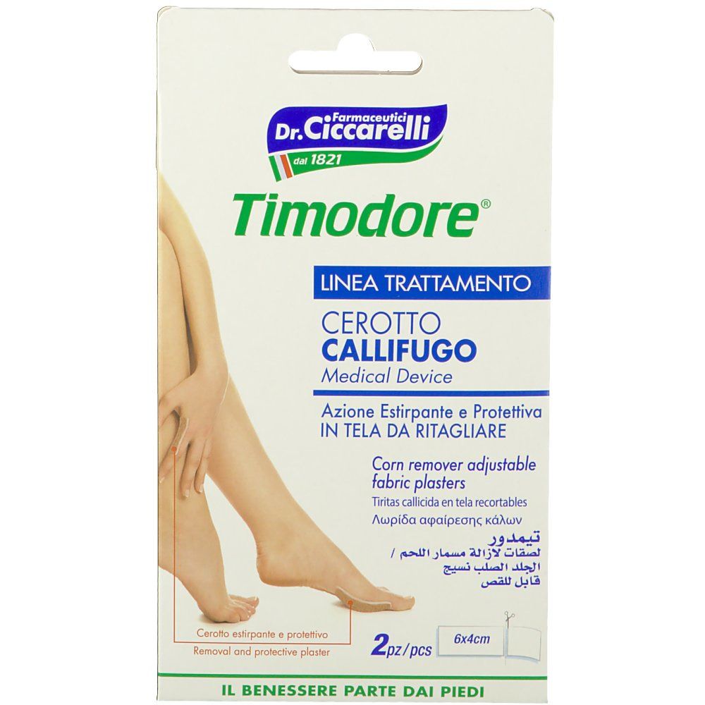 Timodore® Cerotto Callifugo in tela da ritagliare