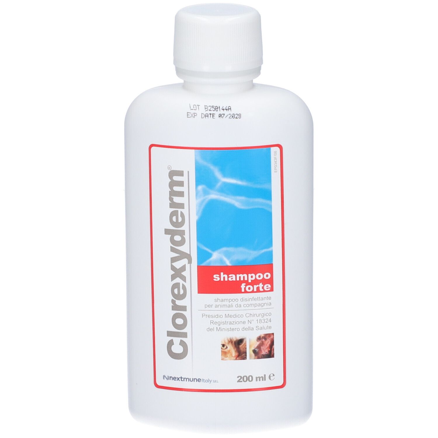 Clorexyderm Shampoo Forte 200 Ml