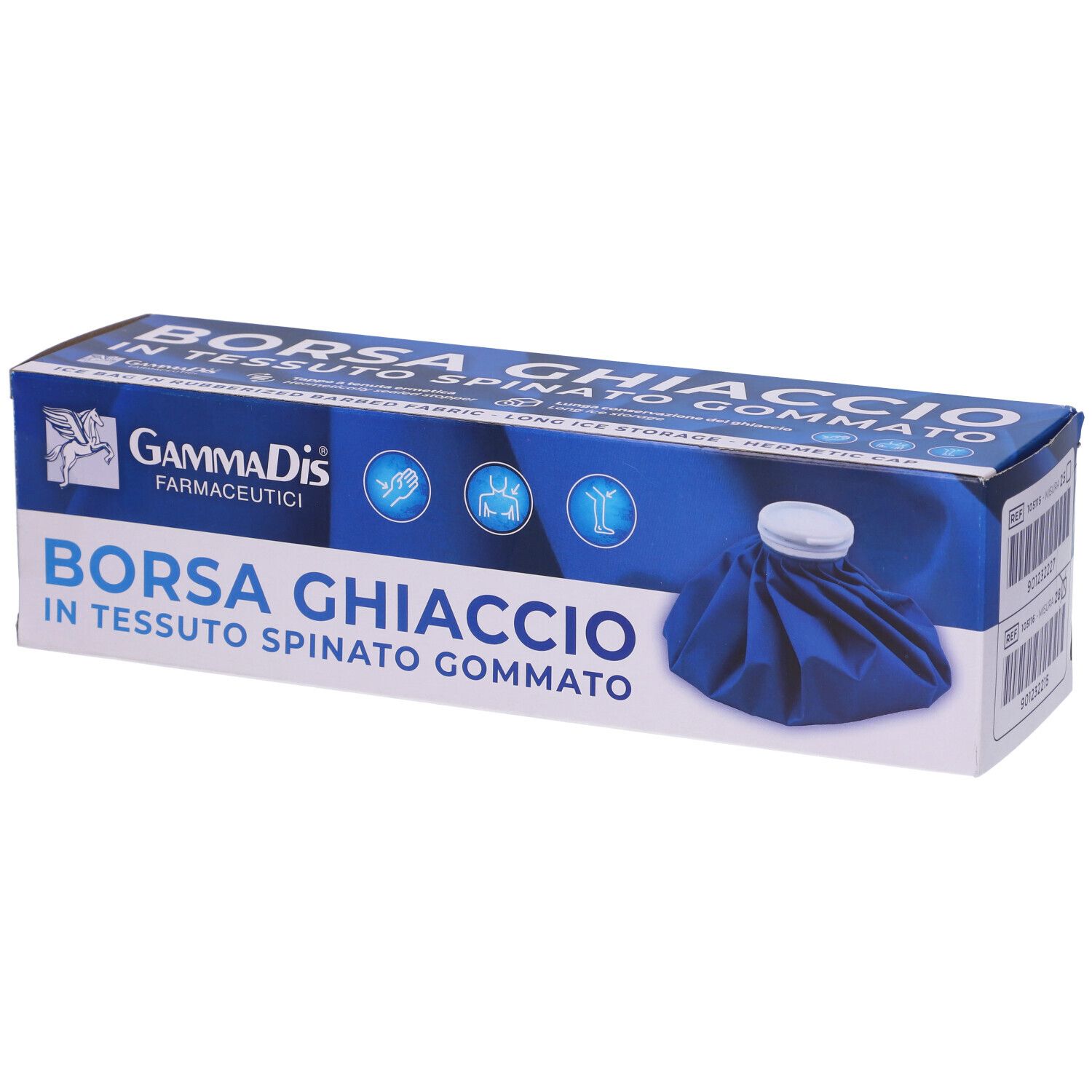 Borsa Ghiaccio Tessuto Gommato 28 Cm