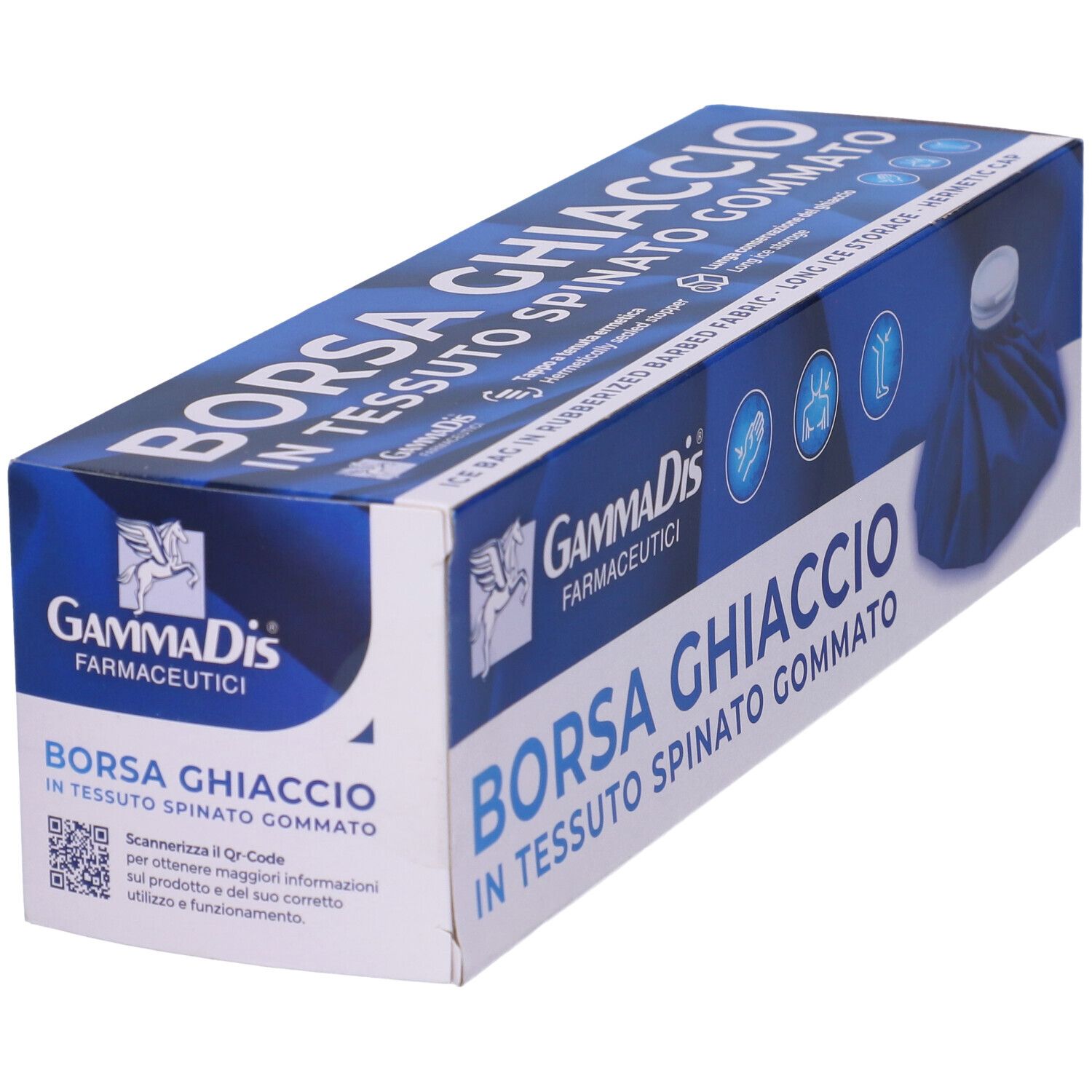 Borsa Ghiaccio Tessuto Gommato 28 Cm