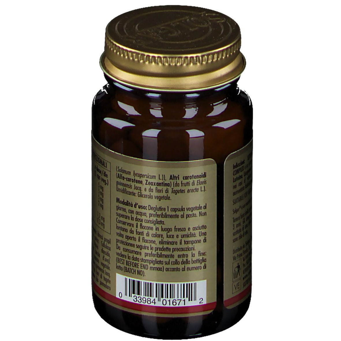 SOLGAR® Lutein Lycopene Carotene Complex