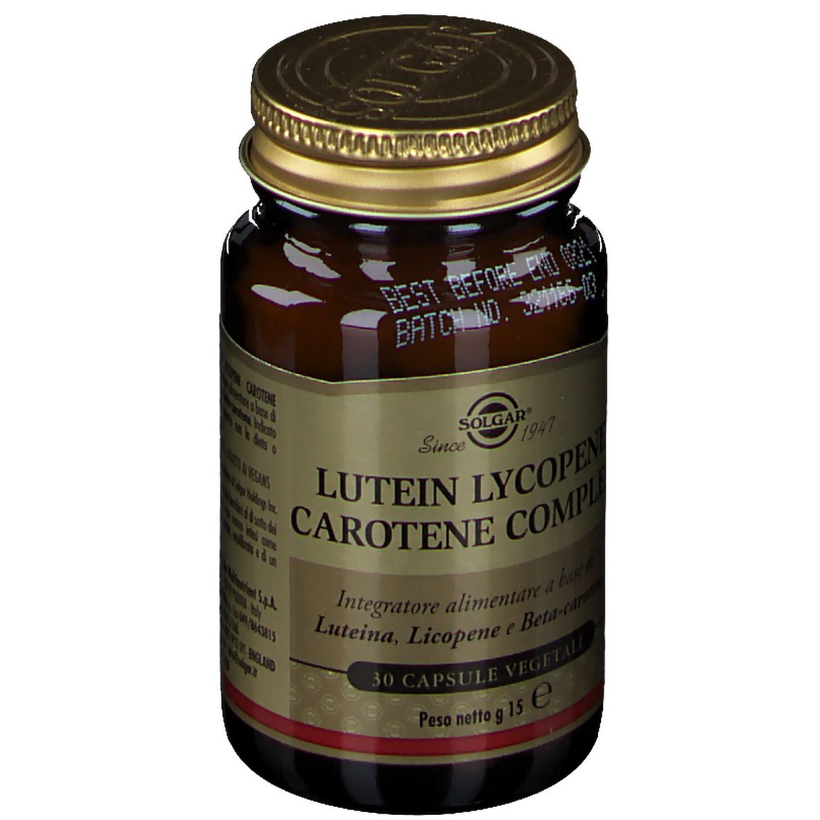 SOLGAR® Lutein Lycopene Carotene Complex