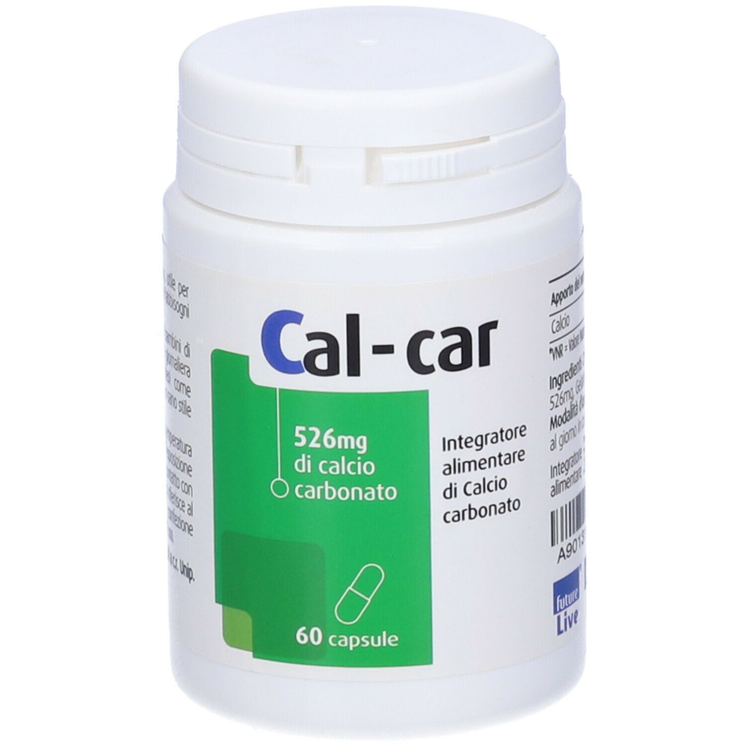 Calcar Calcio Carbonato 60 Capsule