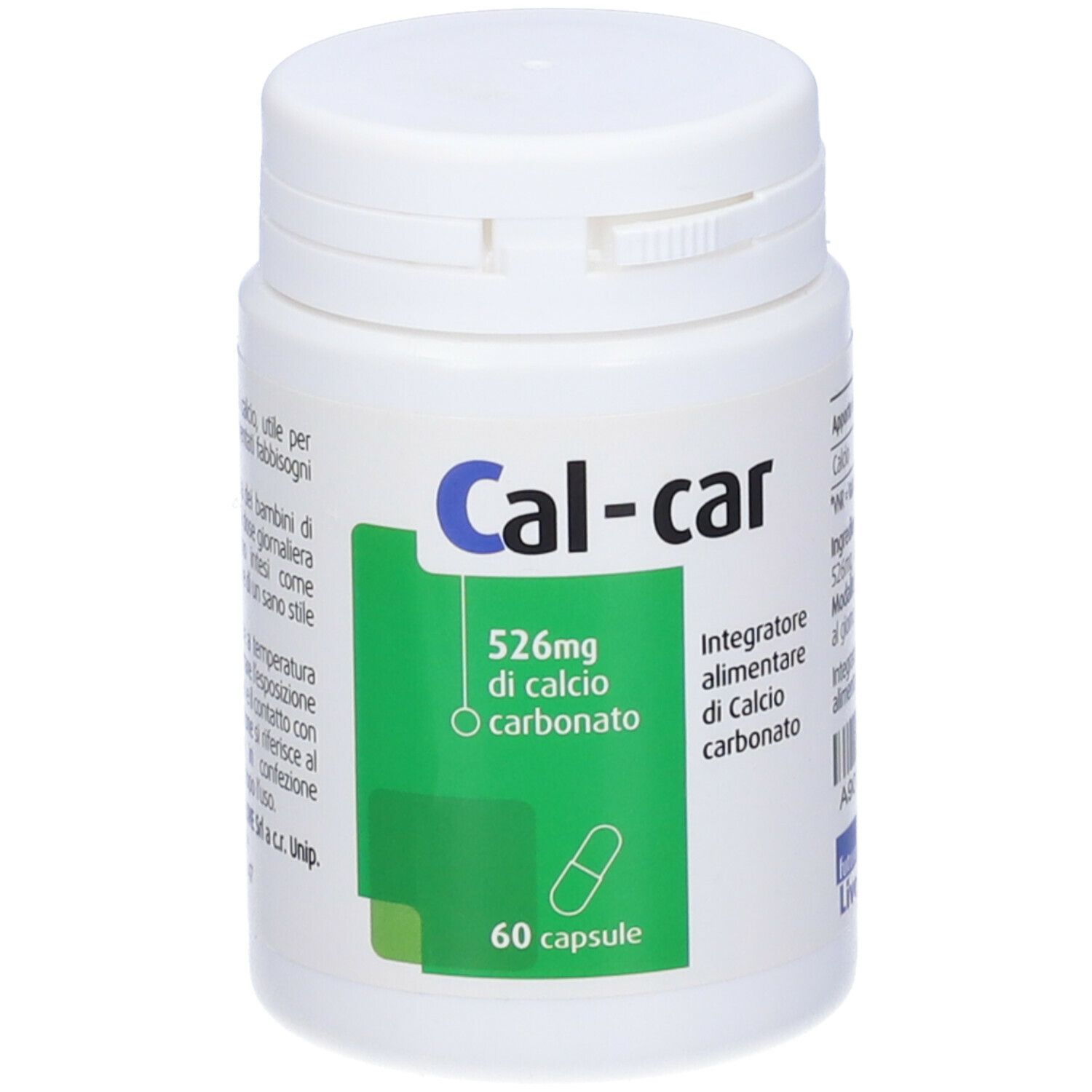 Calcar Calcio Carbonato 60 Capsule