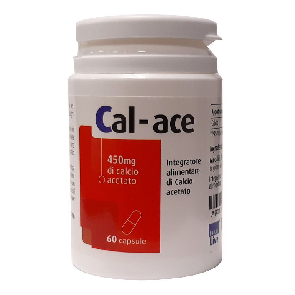 Calace Calcio Acetato 60 Capsule