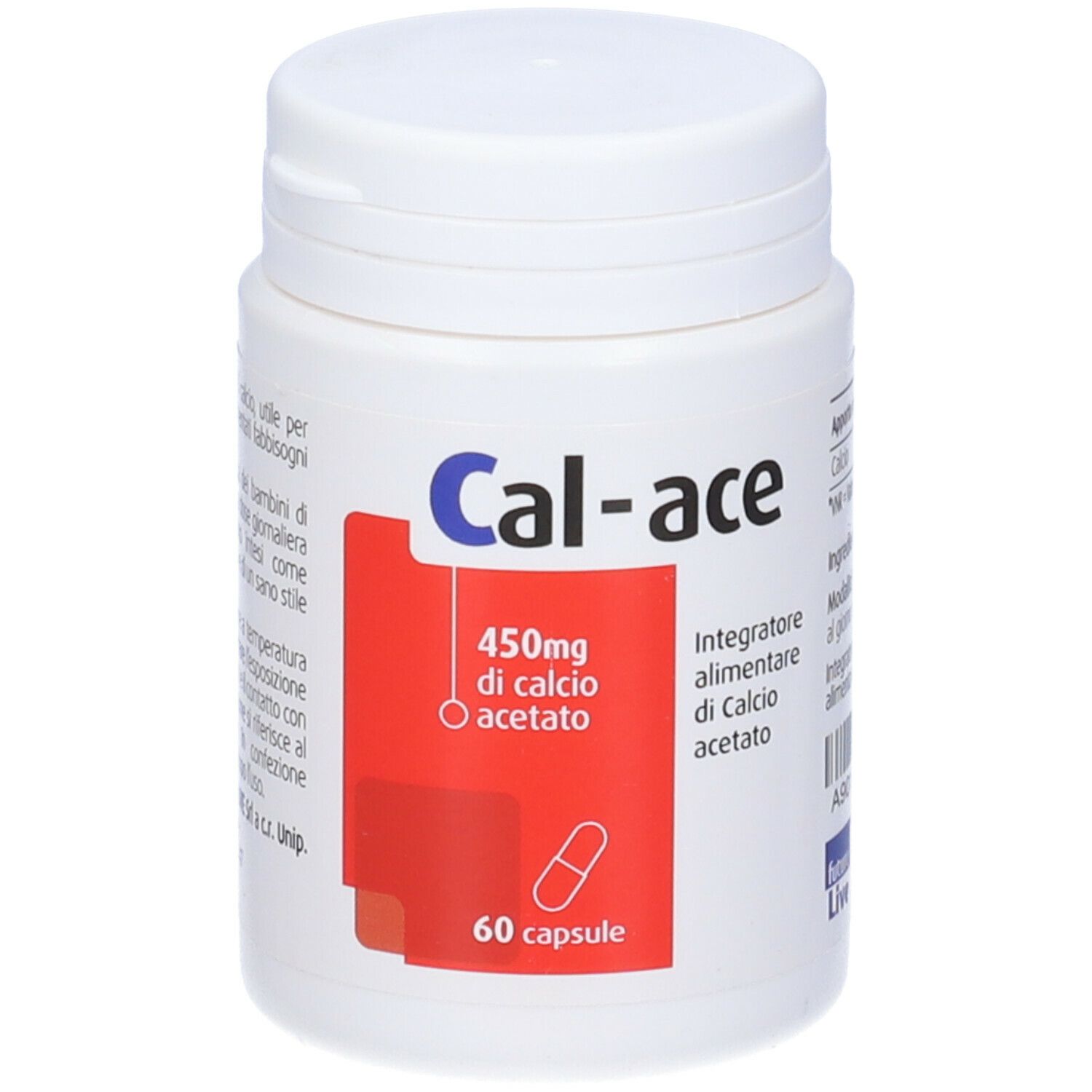 Calace Calcio Acetato 60 Capsule