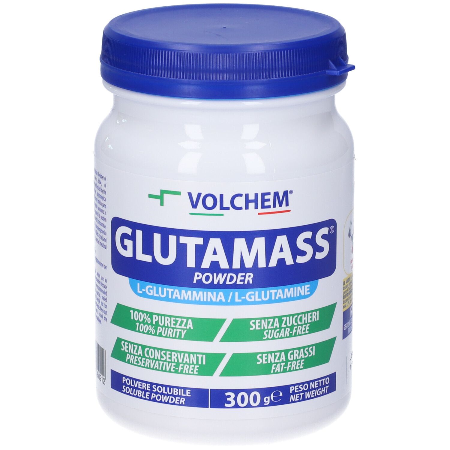 VOLCHEM Glutamass Powder Glutammina In Polvere Solubile
