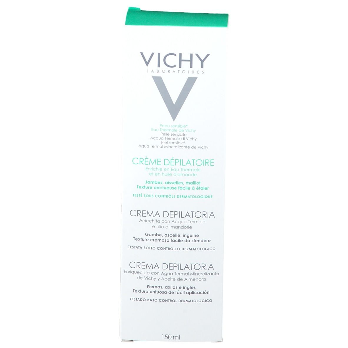 Vichy Crema Depilatoria lenitiva 150 ml