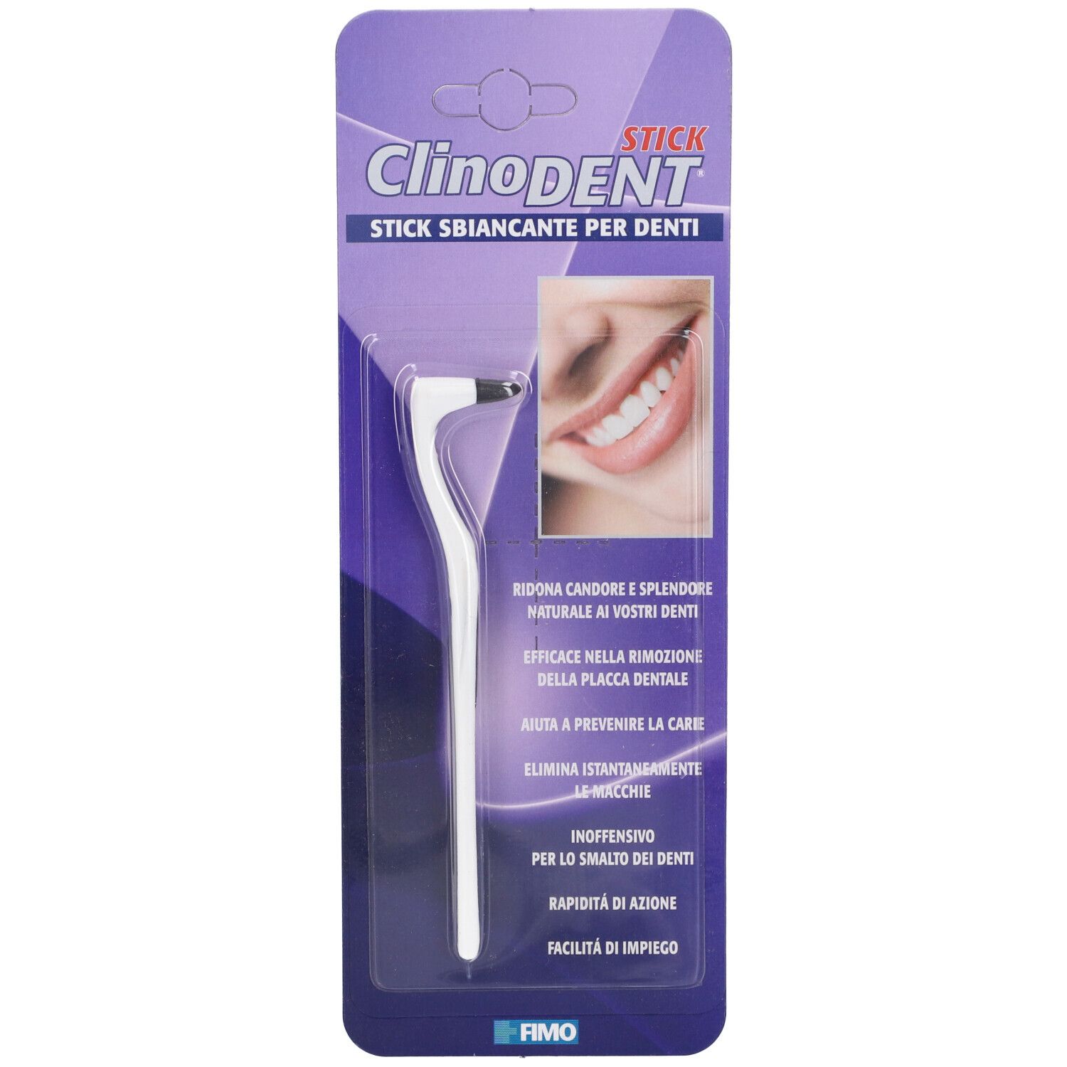 Clinodent Stick Sbiancante Denti 1 Pezzo