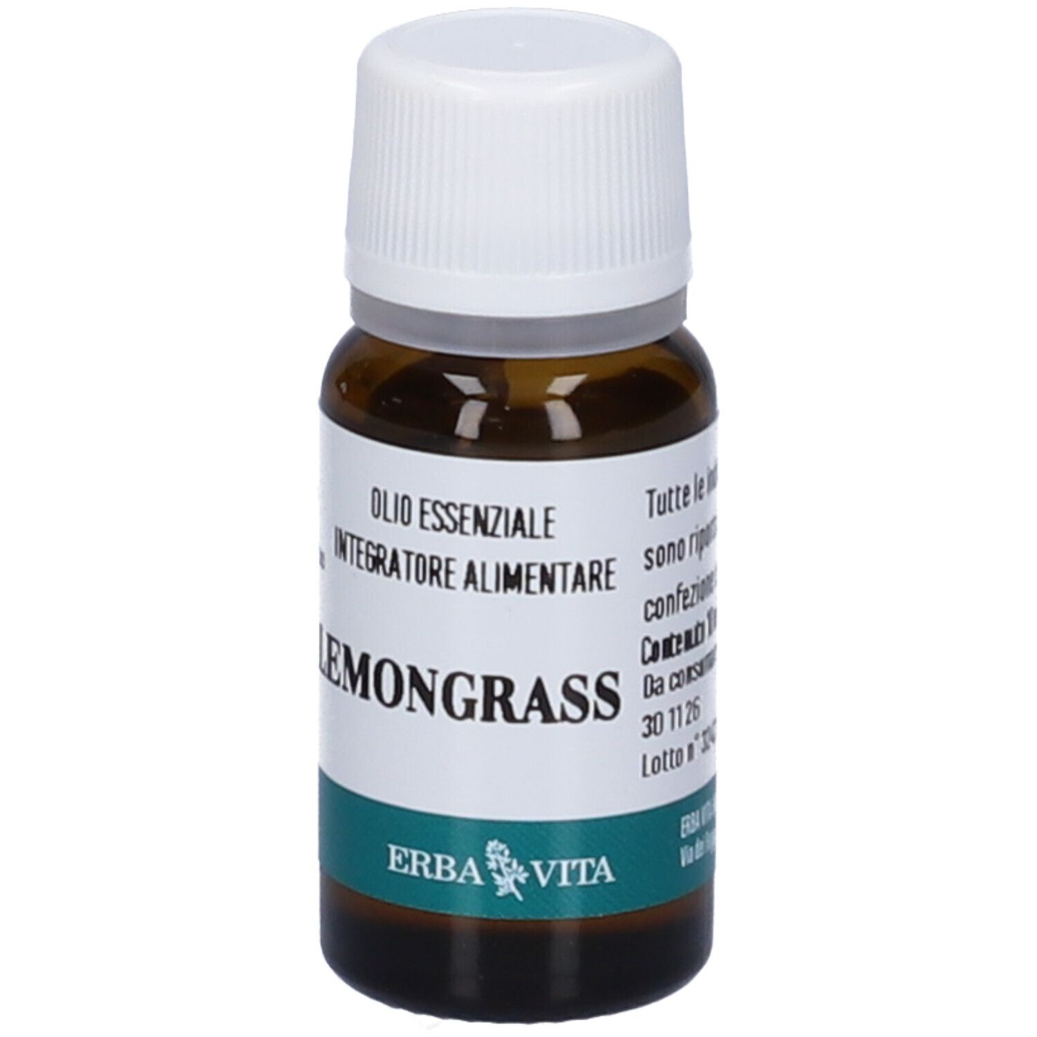 Erba Vita Lemongrass Olio Essenziale