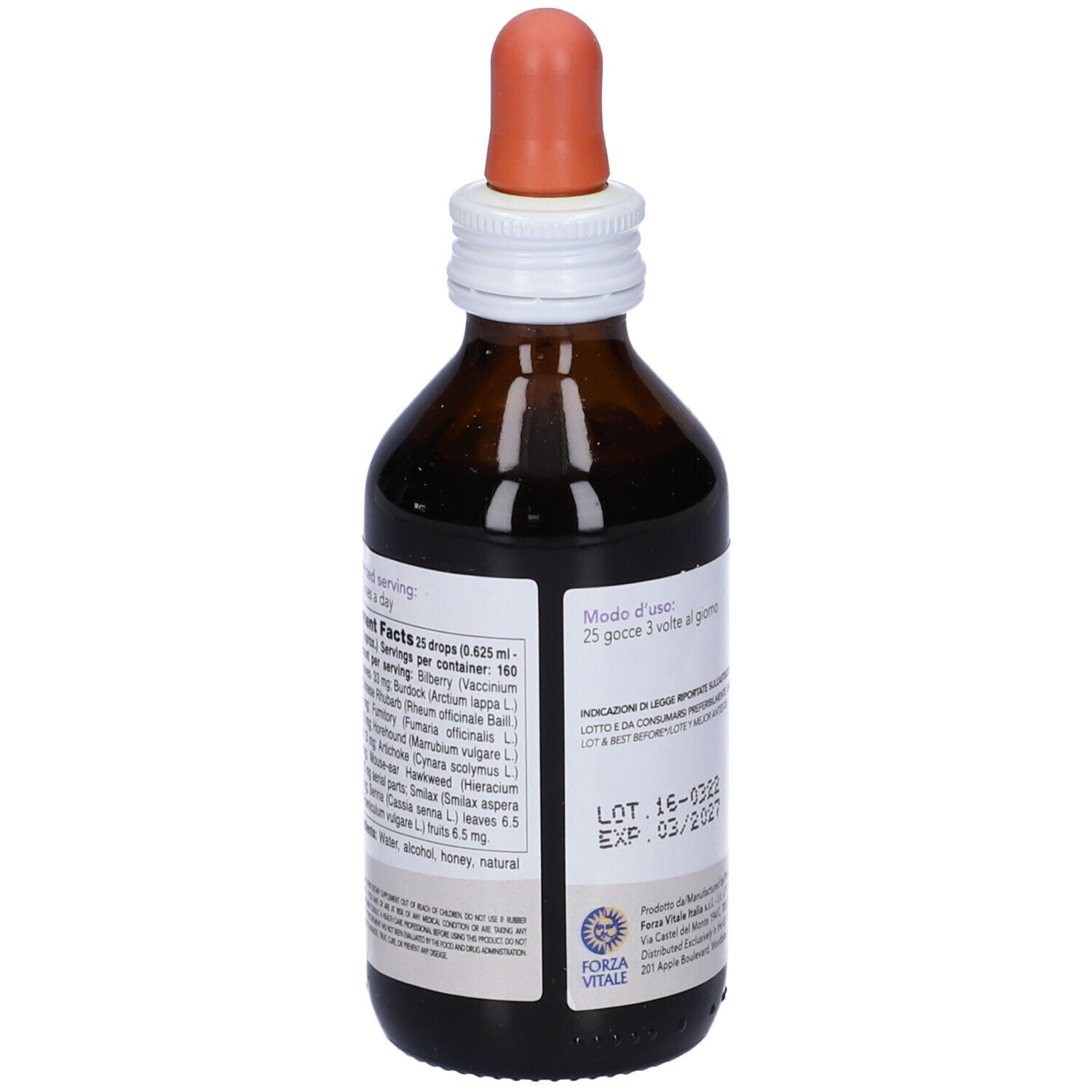 Ecosol Bardana Composta Gocce 100 Ml