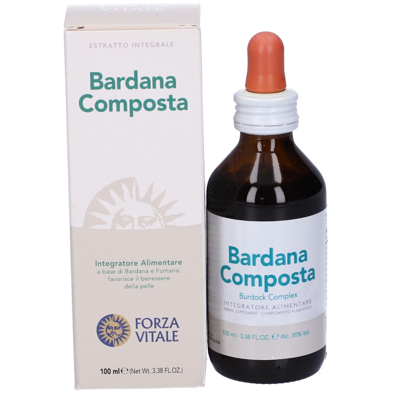 Ecosol Bardana Composta Gocce 100 Ml
