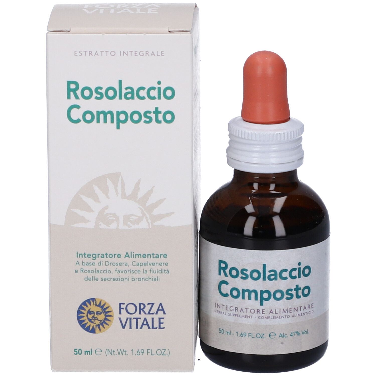 Ecosol Rosolaccio Composto Gocce 50 Ml
