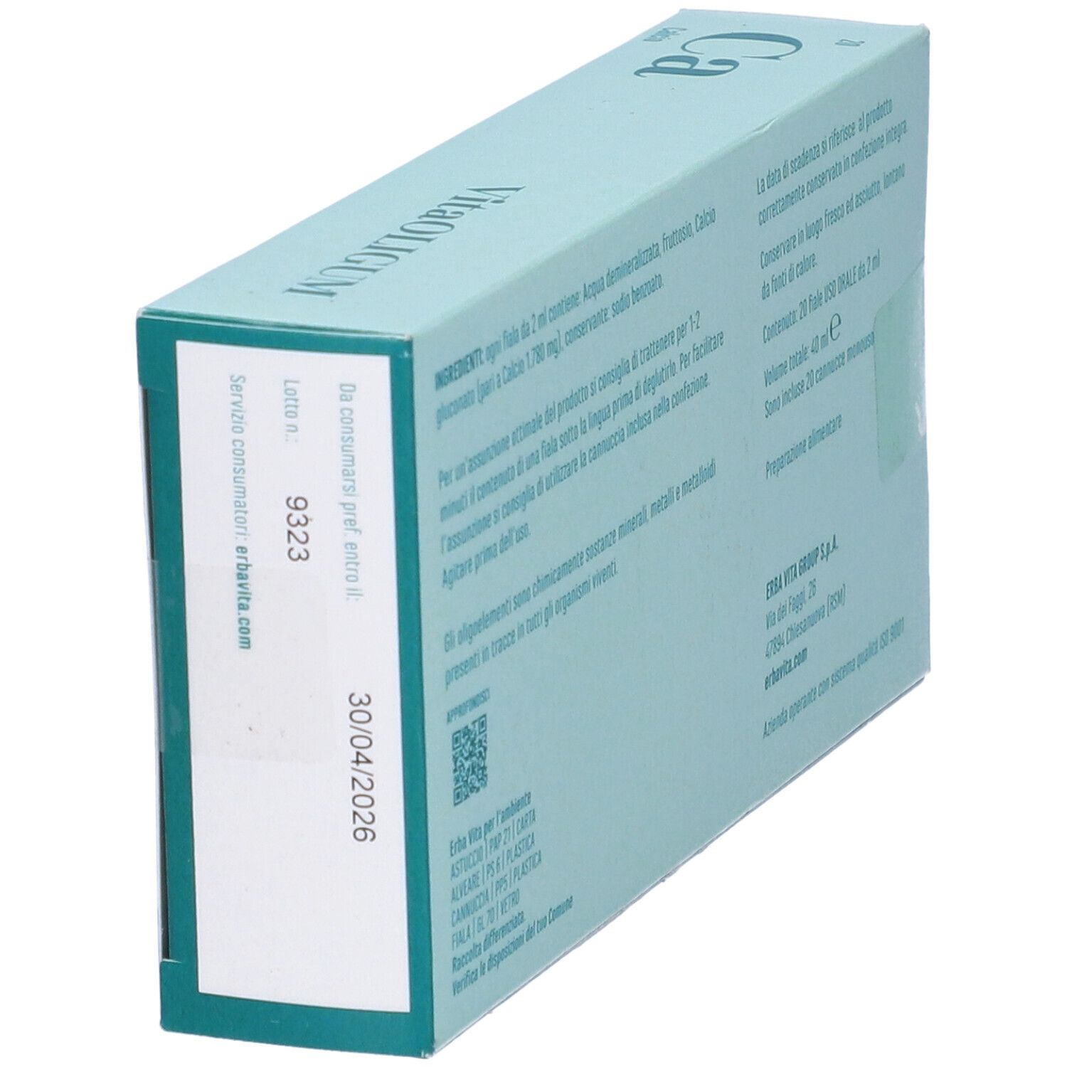 Vitaoligum Calcio 20 Filtri