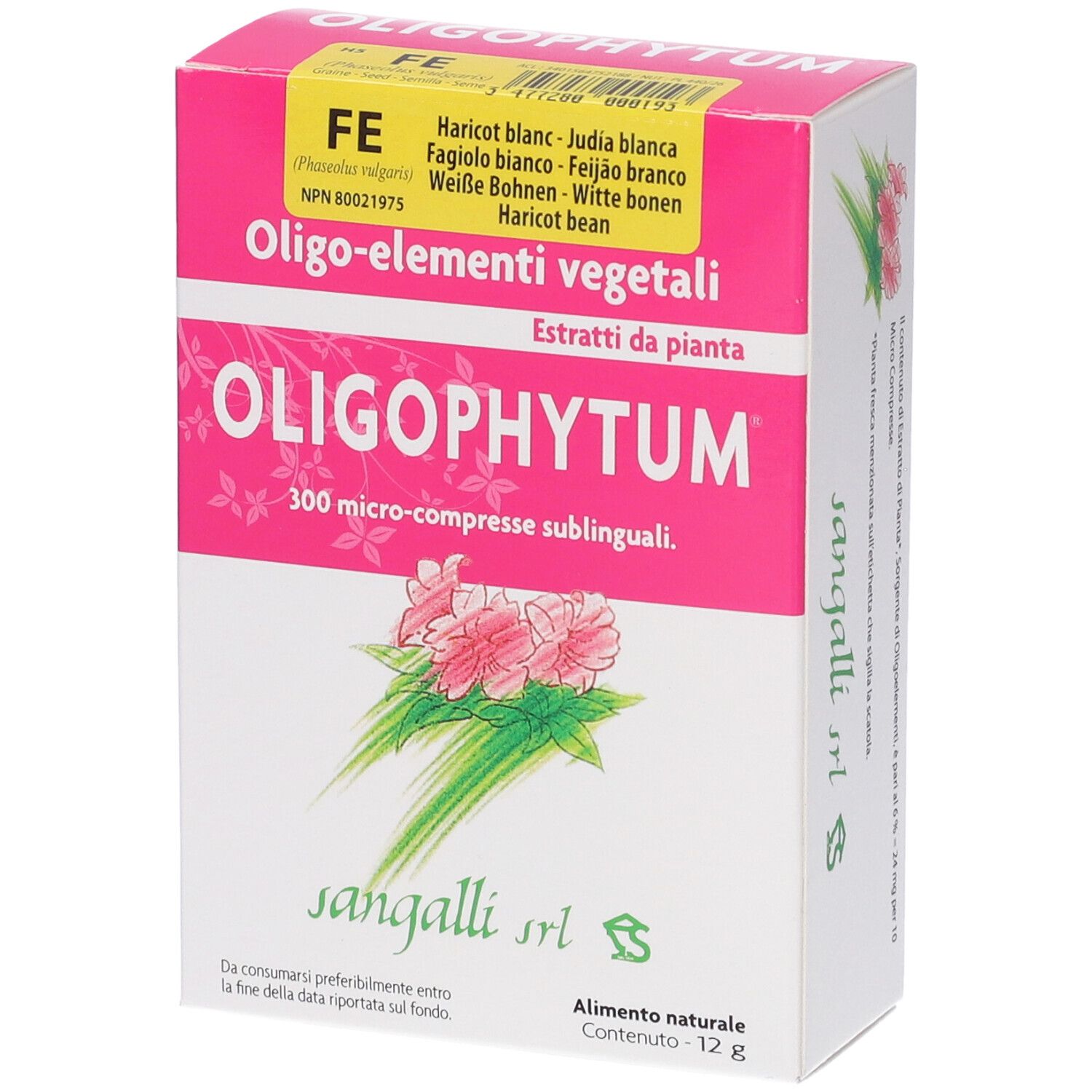 Oligophytum FE – Ferro estratto dal Fagiolo Bianco
