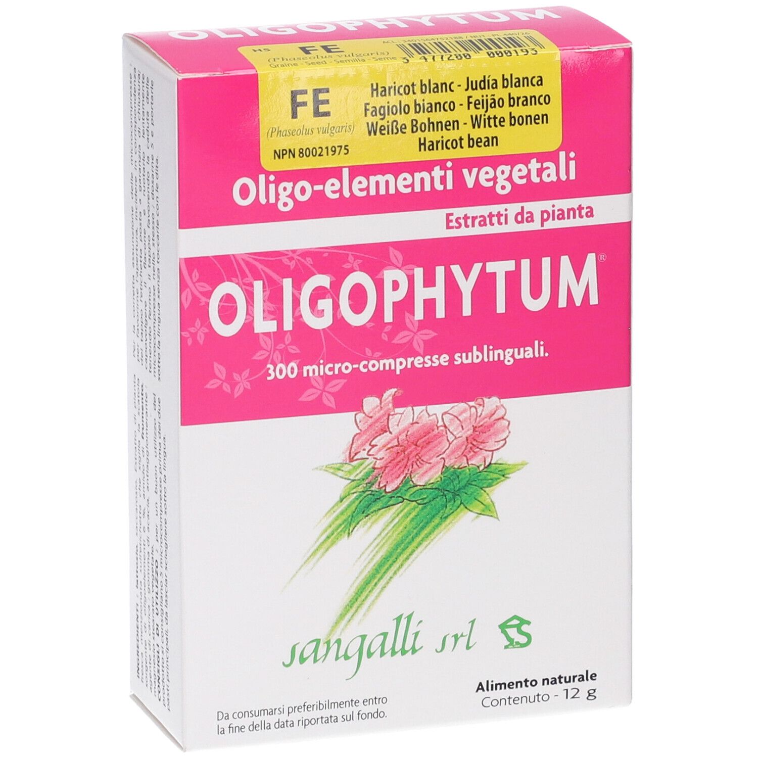 Oligophytum FE – Ferro estratto dal Fagiolo Bianco